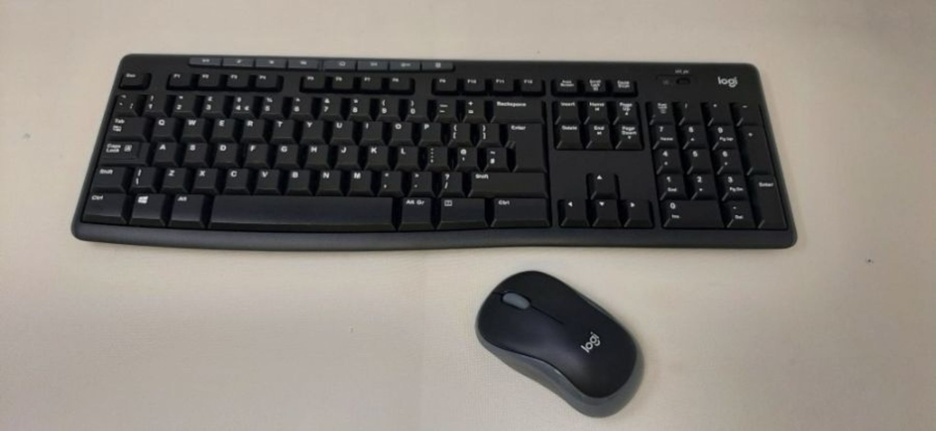 Logitech MK270 Wireless Keyboard and Mouse Combo for Windows, 2.4 GHz Wireless, Compac - Image 3 of 3