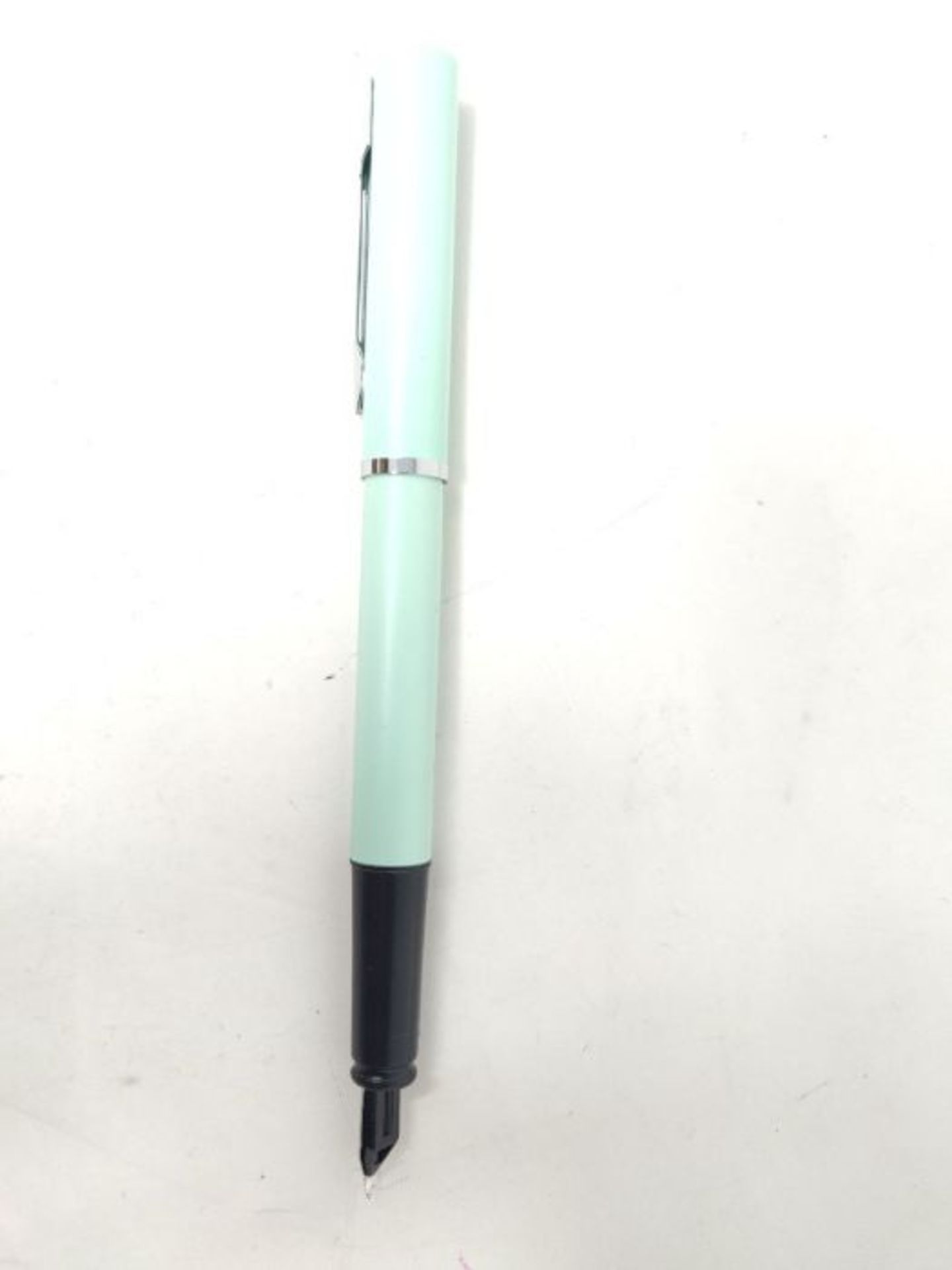 Waterman Allure Fountain Pen | Mint Green Pastel Lacquer | Fine Nib | Blue Ink | With - Image 2 of 2