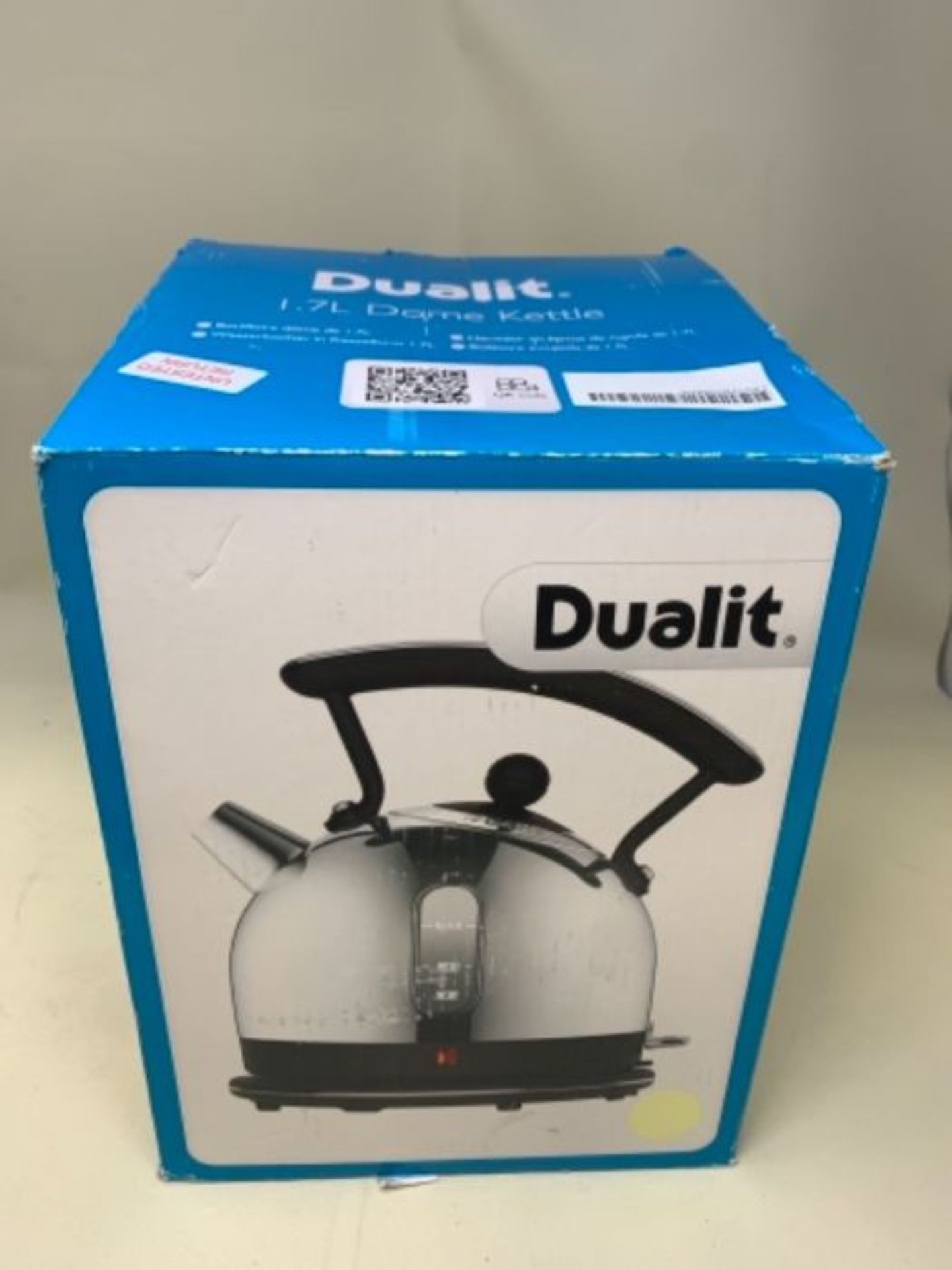 RRP £199.00 Dualit Dome Kettle 72702 - Chrome and Cream Finish - Image 2 of 3