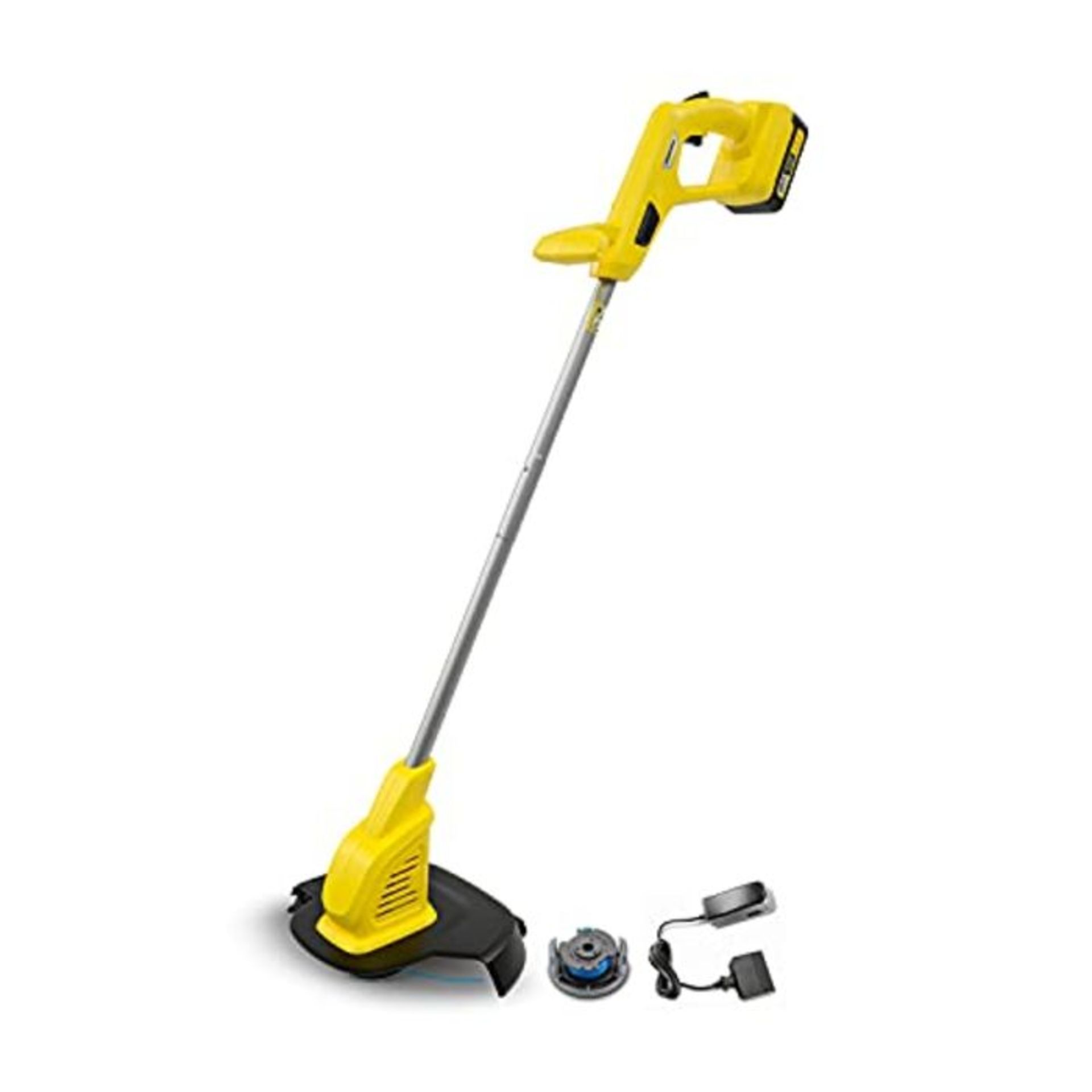 RRP £119.00 Kärcher Ltr 18-25 Cordless Grass Trimmer (Battery Set), Yellow/Black, 25 cm