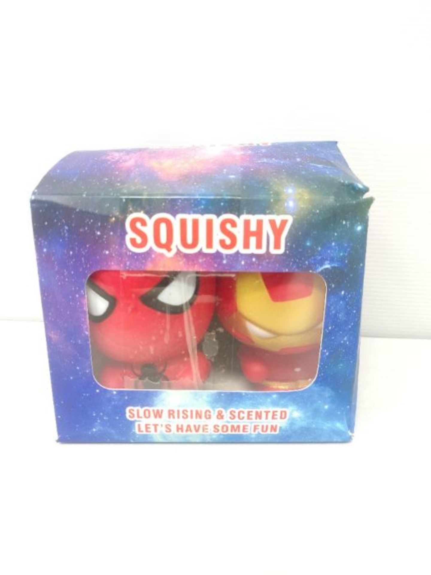 BKT Perform Marvel Superhero Toy Squishies Gift Film Characters Squishy 4 Pack Large S - Image 2 of 3