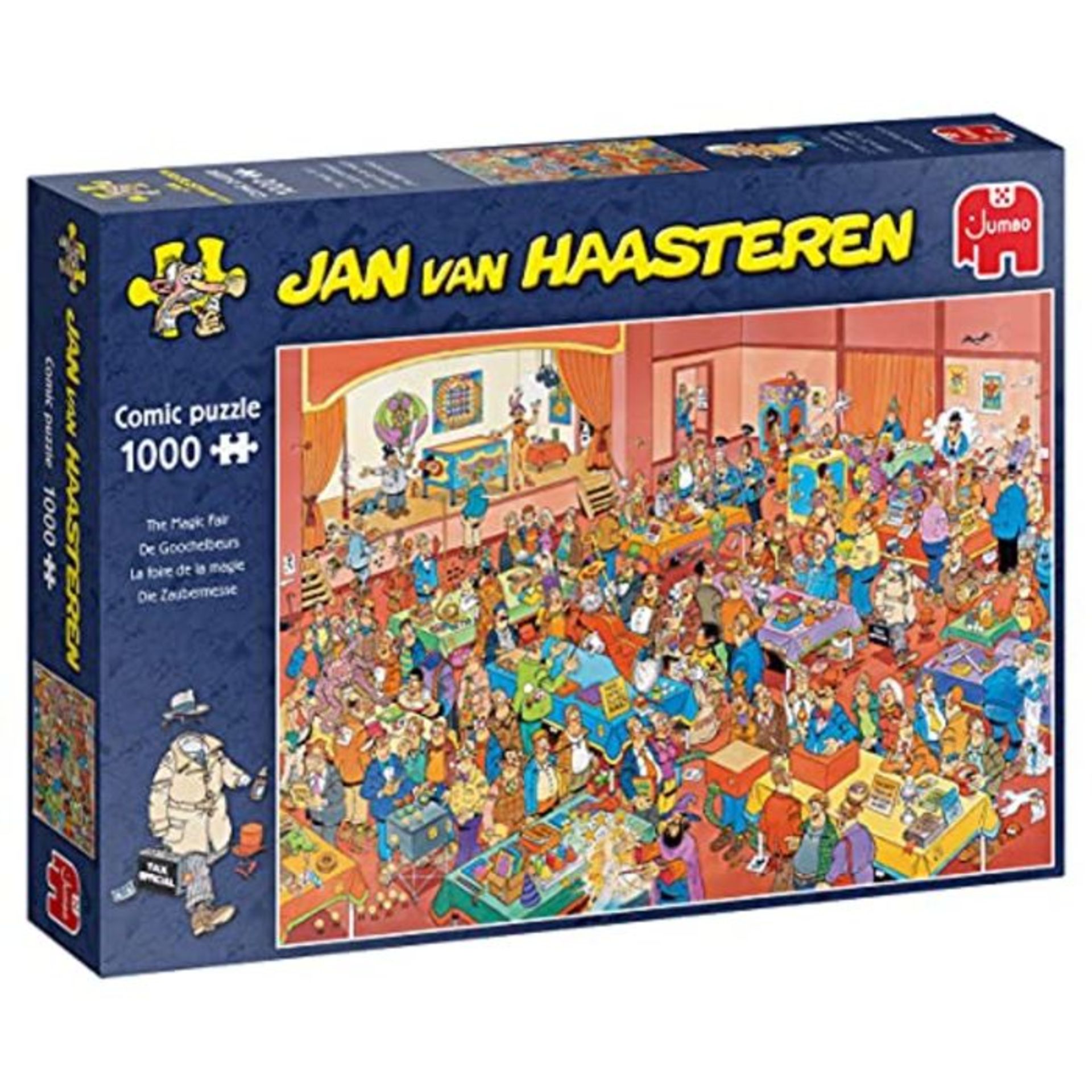 Jumbo, Jan Van Haasteren - The Magic Fair, Jigsaw Puzzles for Adults, 1,000 piece