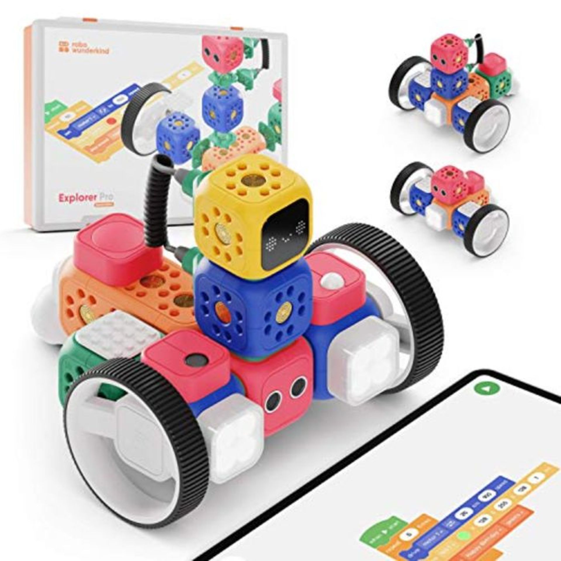 RRP £449.00 Robo Wunderkind Robots for Kids Age 5 and Up - Award-winning STEM Toy for Learning Cod
