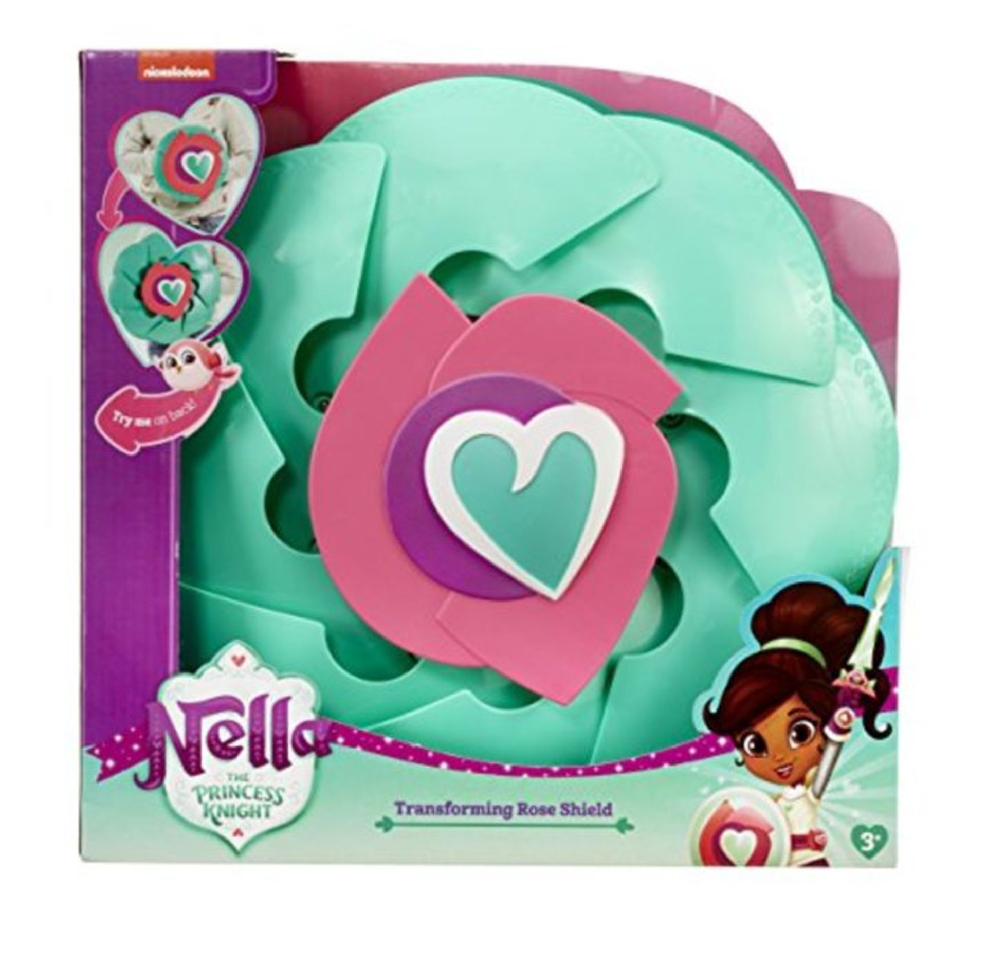 Nella the Princess Knight Rose Shield, Multi-Colour