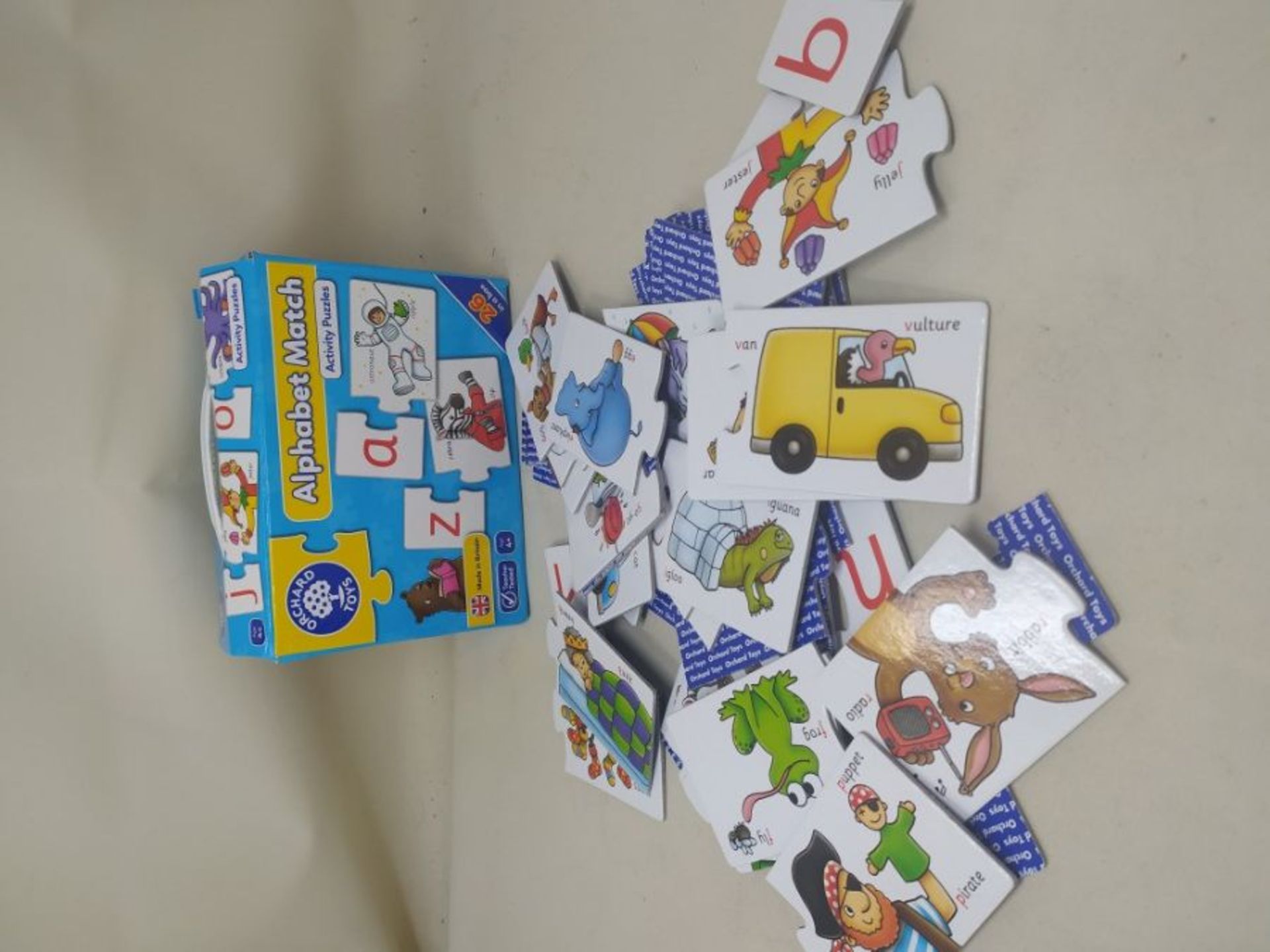 Orchard Toys Alphabet Match Jigsaw Game - Image 2 of 2