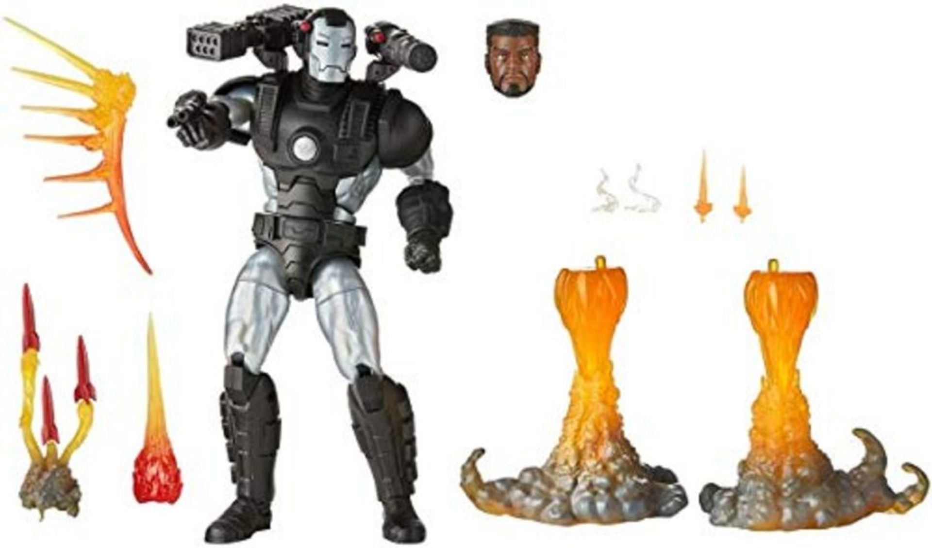 MARVEL Hasbro Legends Series 6-inch Collectible Action Figure Deluxe War Machine Toy,