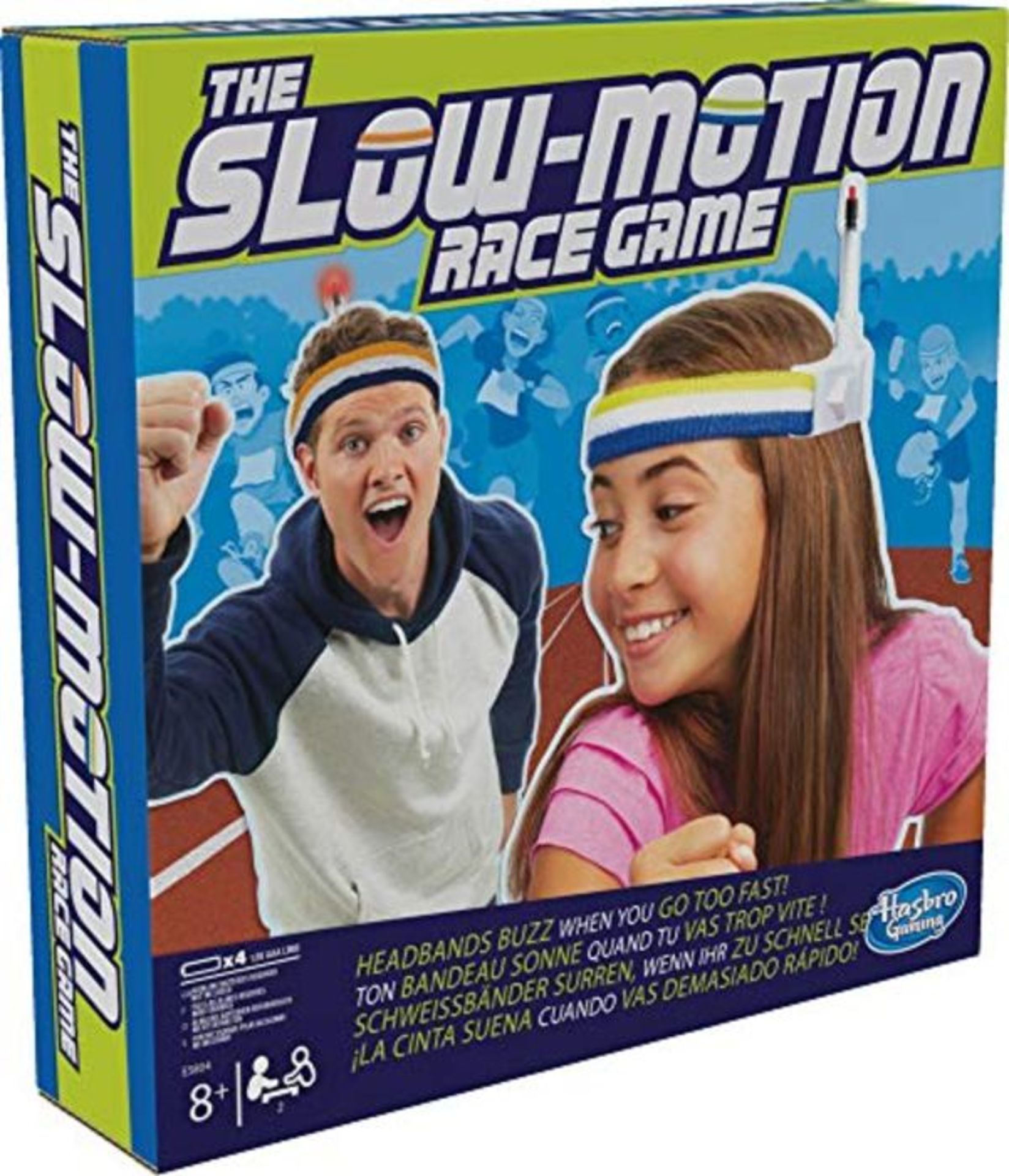 Hasbro Gaming The Slow-Motion Race Game for Kids From Age 8, Nylon/A