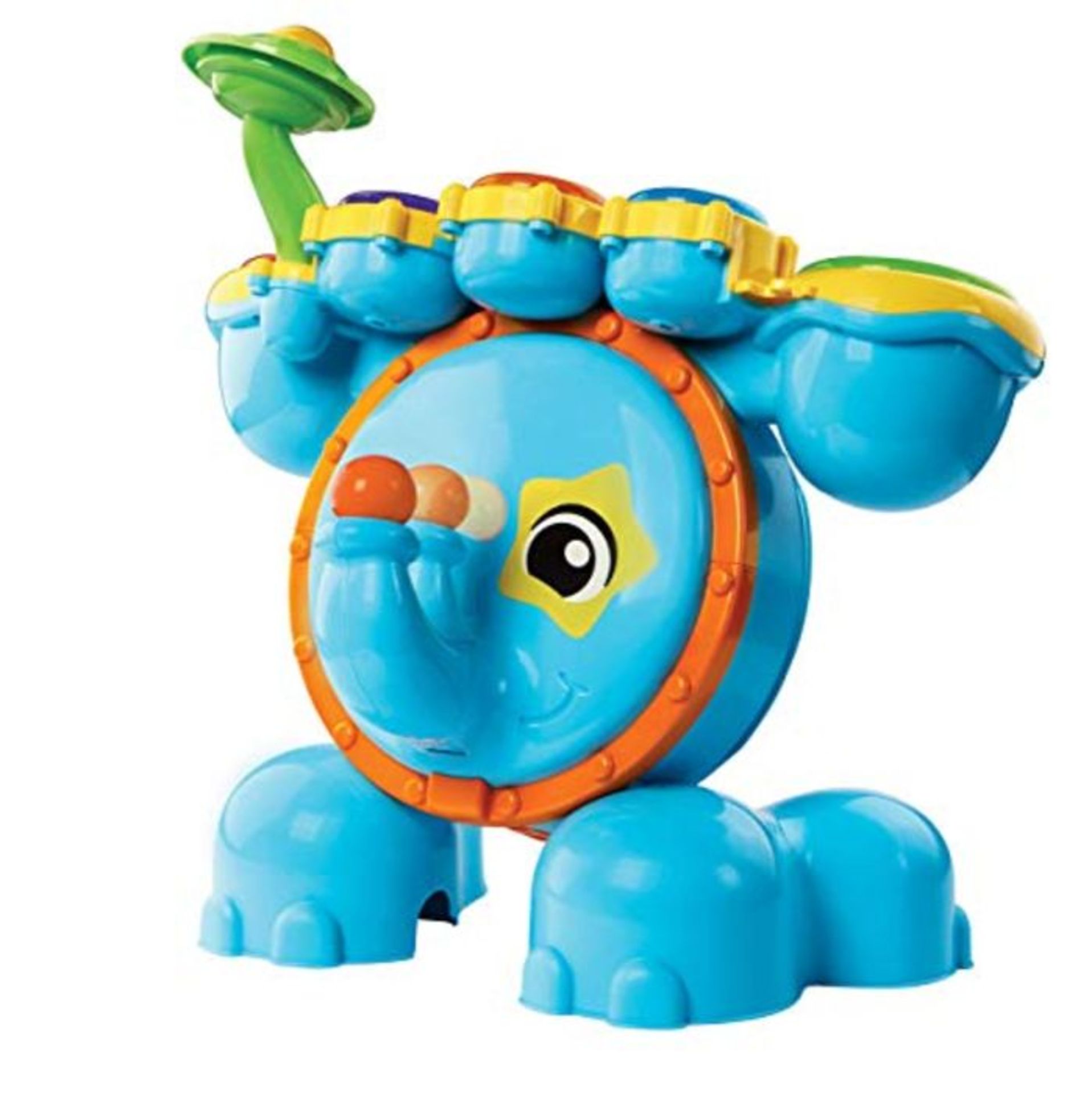 VTech Blue la Batería Multirritmo Interactive Learning Music, with Activities That En