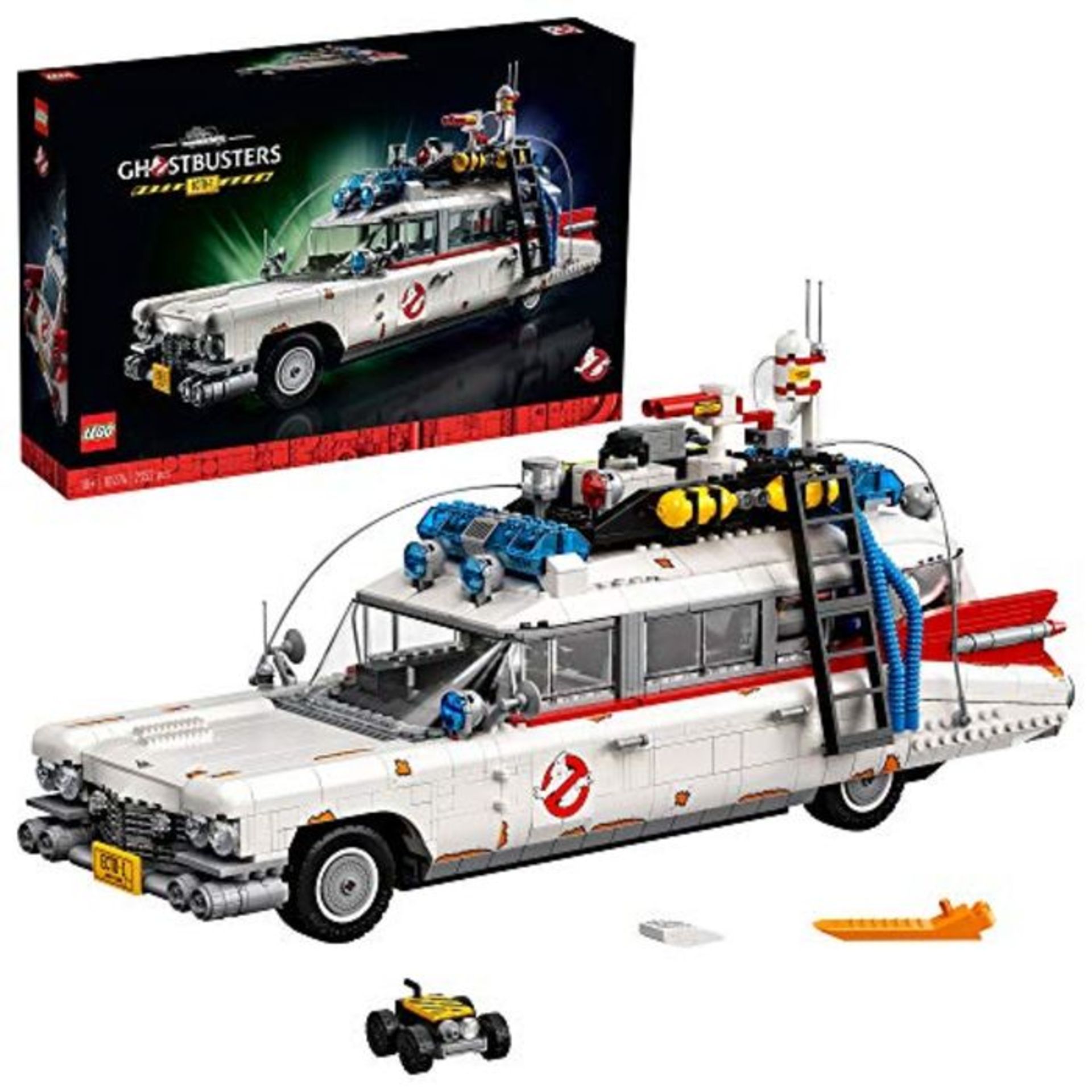 RRP £136.00 LEGO 10274 Creator Expert Ghostbusters ECTO-1 Car Large Set for Adults, Col