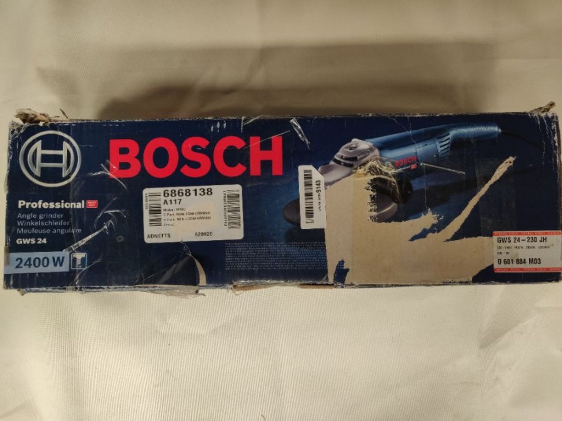 RRP £162.00 Bosch GWS 24-230 H - Angle Grinders - Image 2 of 3