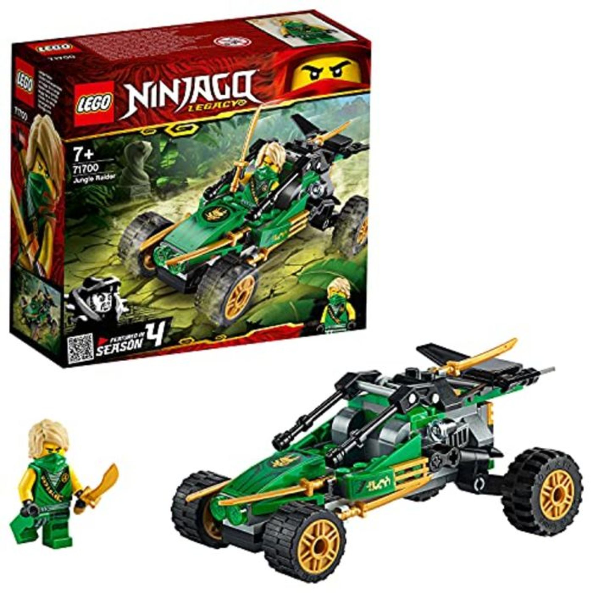 Ninjago LEGO 71700 Legacy Jungle Raider Car with Lloyd Minifigure, Tournament?