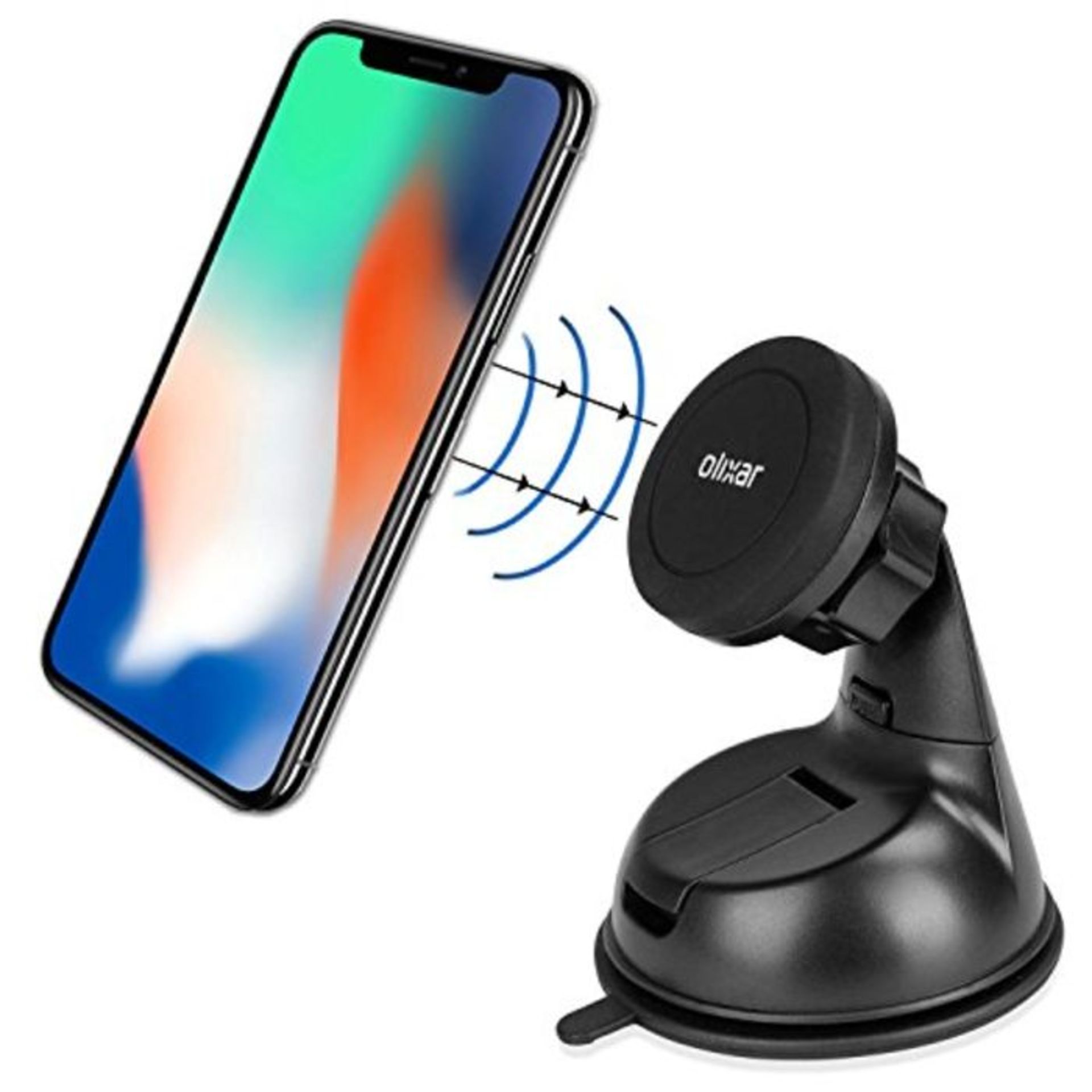 [INCOMPLETE] [CRACKED] Olixar Magnetic Phone Holder for Car Windscreen or Dashboard -