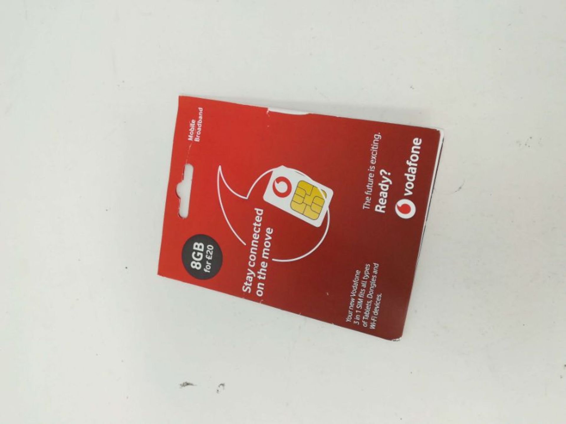 Vodafone Pay As You Go 8GB Data Sim - Image 2 of 2