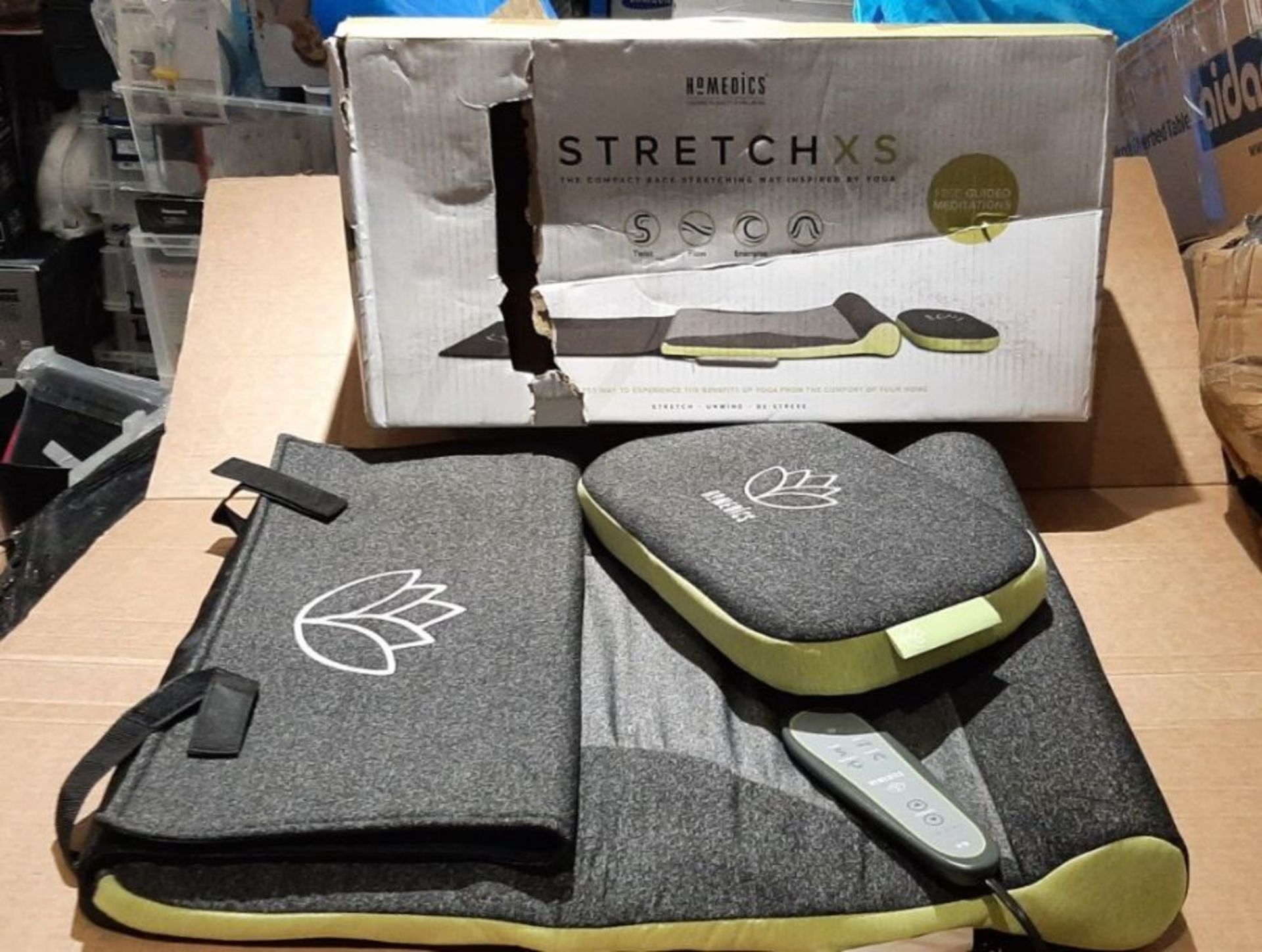 RRP £229.00 HoMedics Stretch Mat XS - Inspired by Yoga, Remote Control Adjustable Intensity, at Ho - Image 2 of 2