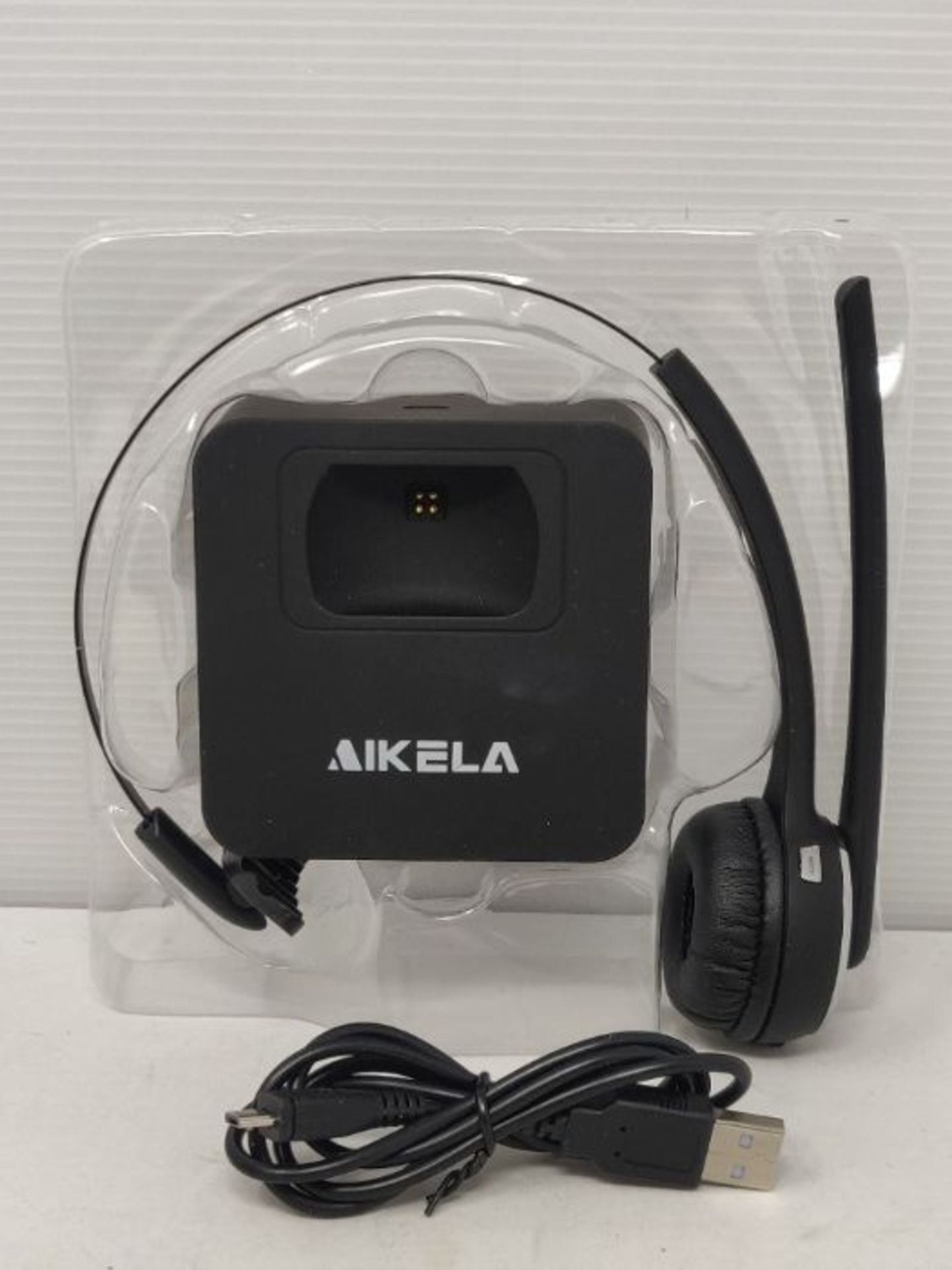 AIKELA V5.0 Bluetooth Headset with Noise Cancelling Microphone, Wireless Headset with - Image 3 of 3