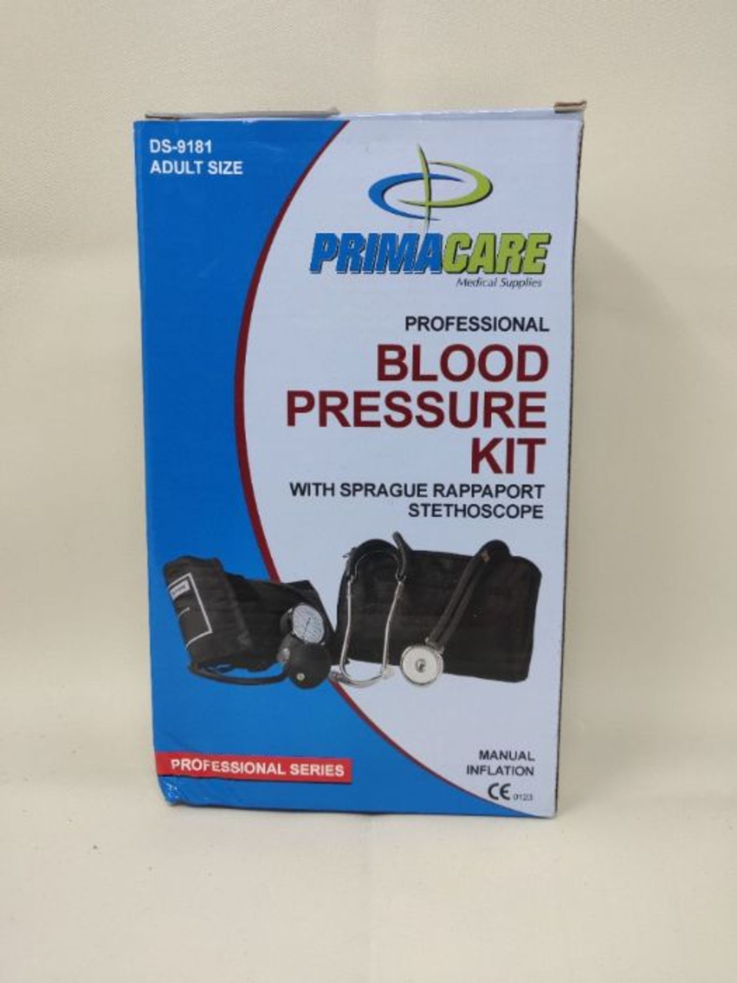 Primacare Medical Supplies DS-9181-BK Black Professional Blood Pressure Kit with Sprag