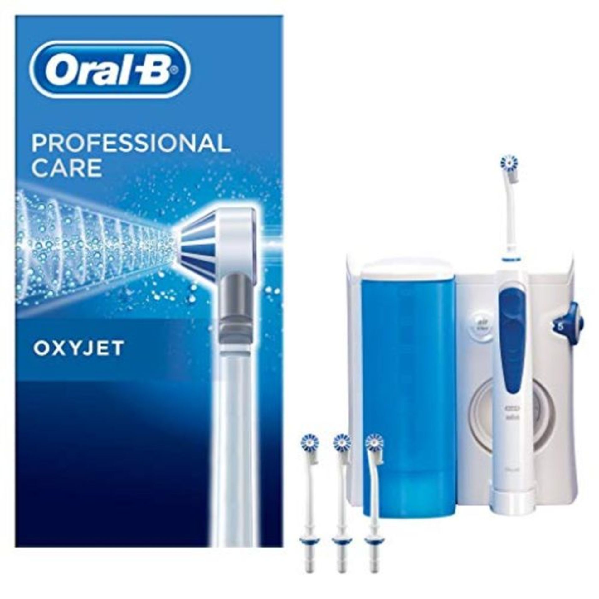 RRP £61.00 [INCOMPLETE] [CRACKED] Oral-B Oxyjet MD20  Dental Sprinkler (Imported)