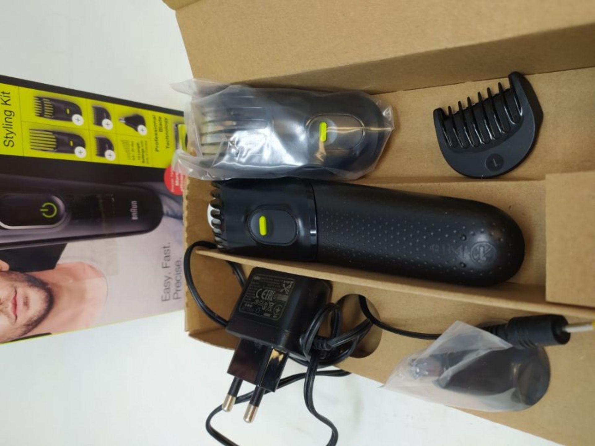 Braun 6-in-1 All-in-one Trimmer 3 MGK3221, Hair Clipper and Beard Trimmer with Lifetim - Image 2 of 2