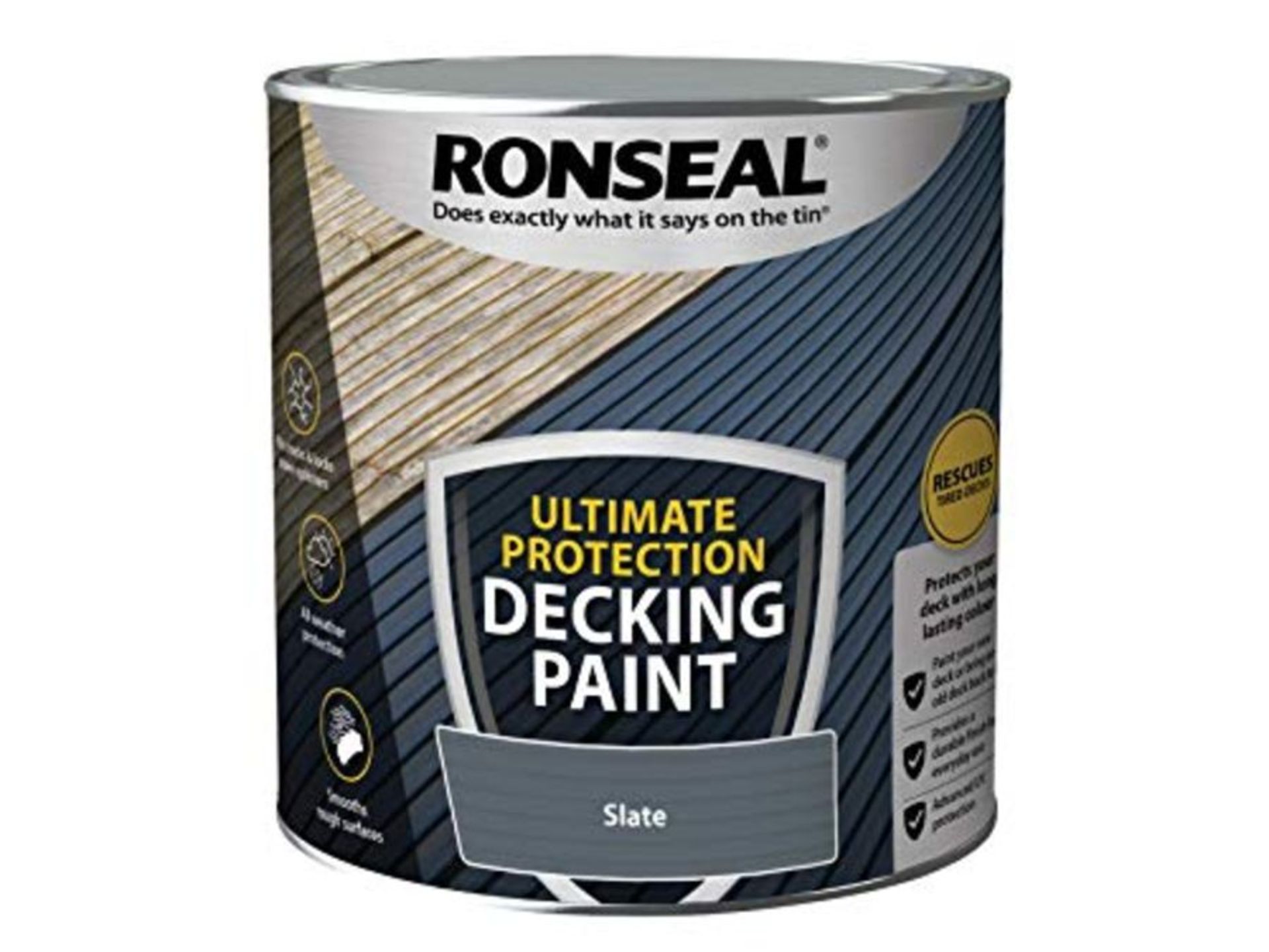RONSEAL ULTIMATE DECKING PAINT SLATE 2.5L