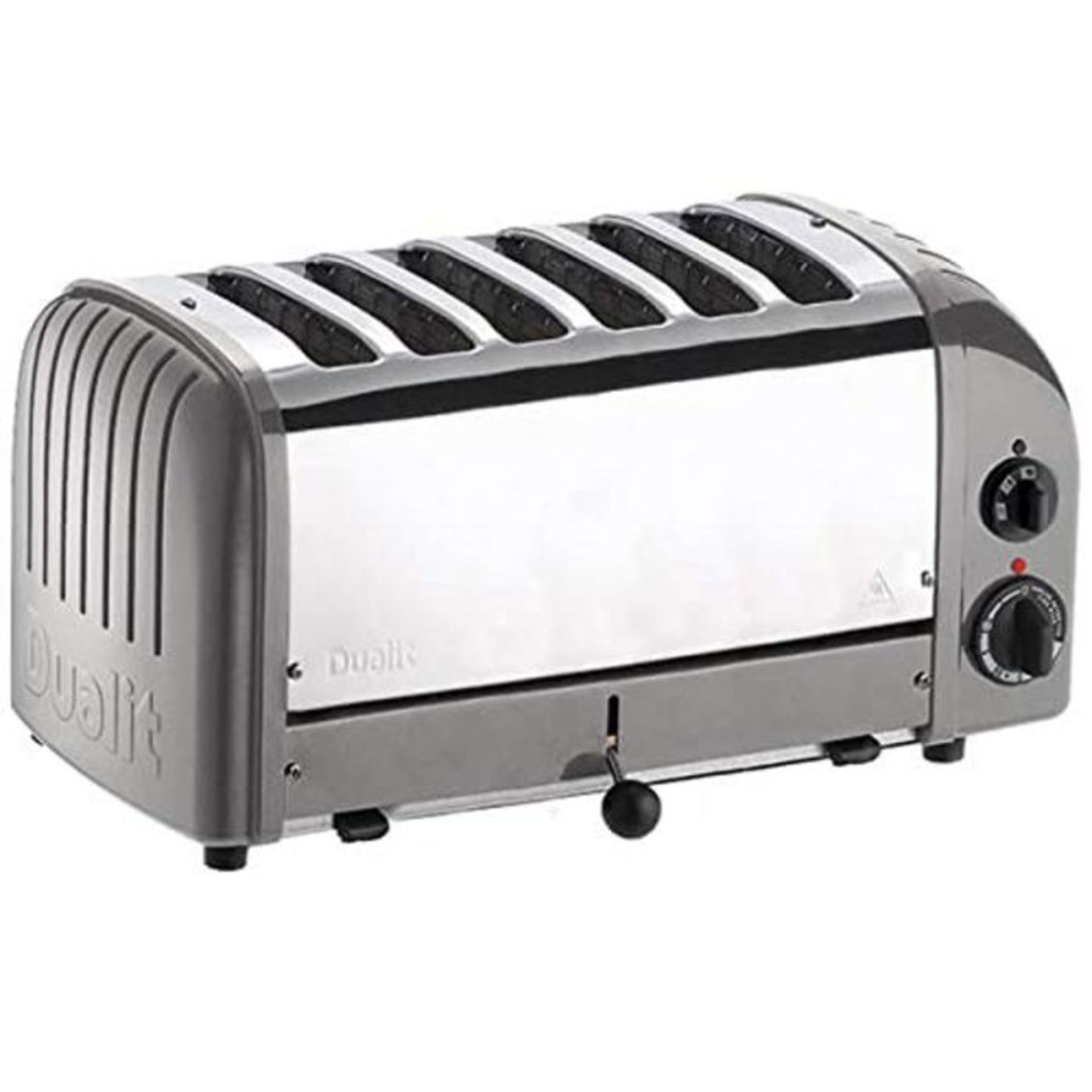 RRP £221.00 Dualit CD336 Vario Toaster, 6 Slices, Metallic Silver