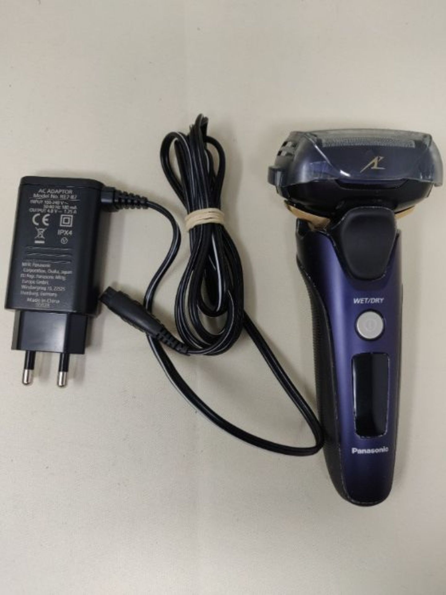 RRP £89.00 Panasonic ES-LV67 Wet and Dry Rechargeable Electric 5-Blade Shaver for Men (UK 2 Pin P - Image 2 of 2