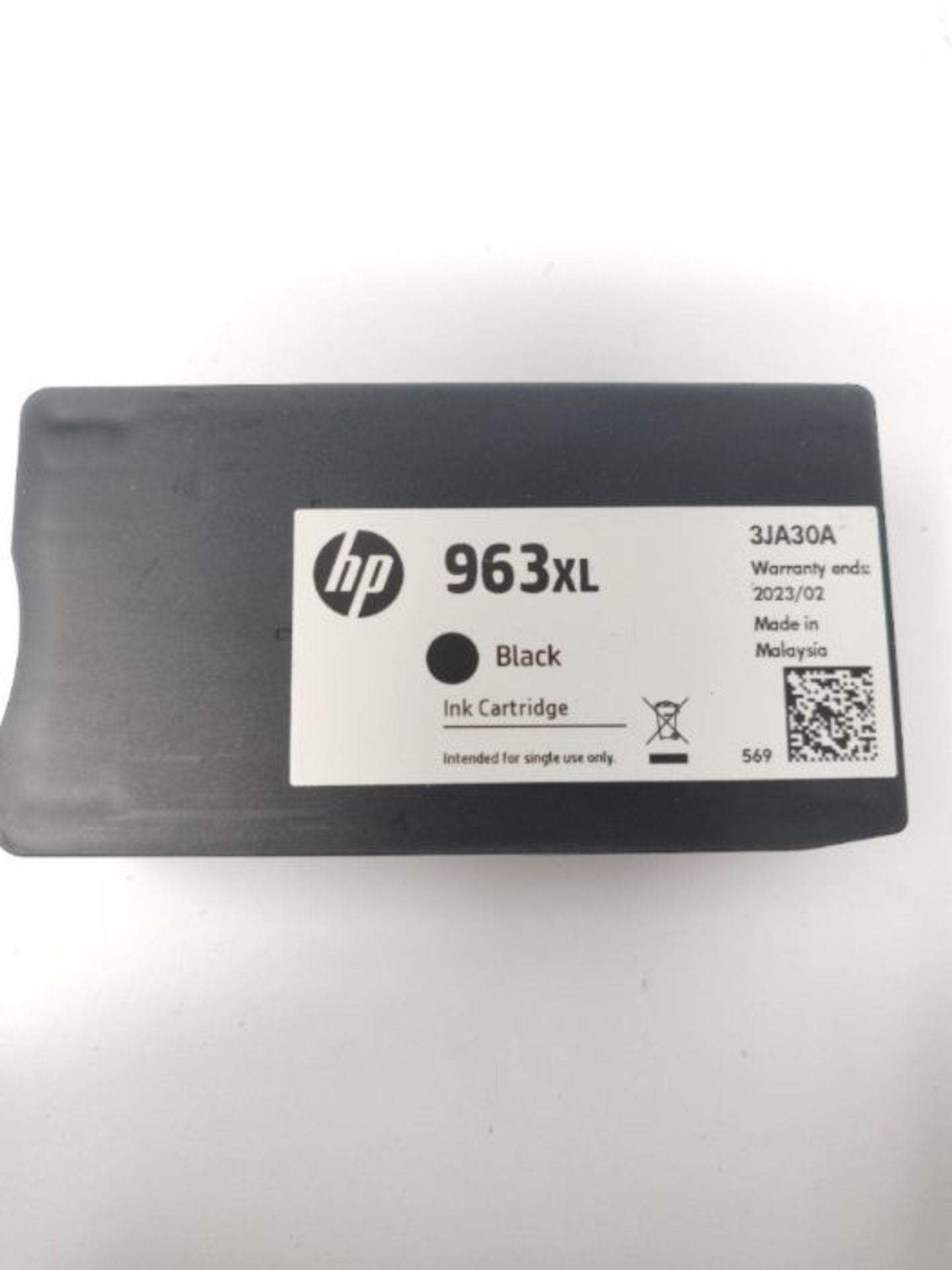 HP 3JA30AE 963XL High Yield Original Ink Cartridge, Black, Single Pack - Image 6 of 6