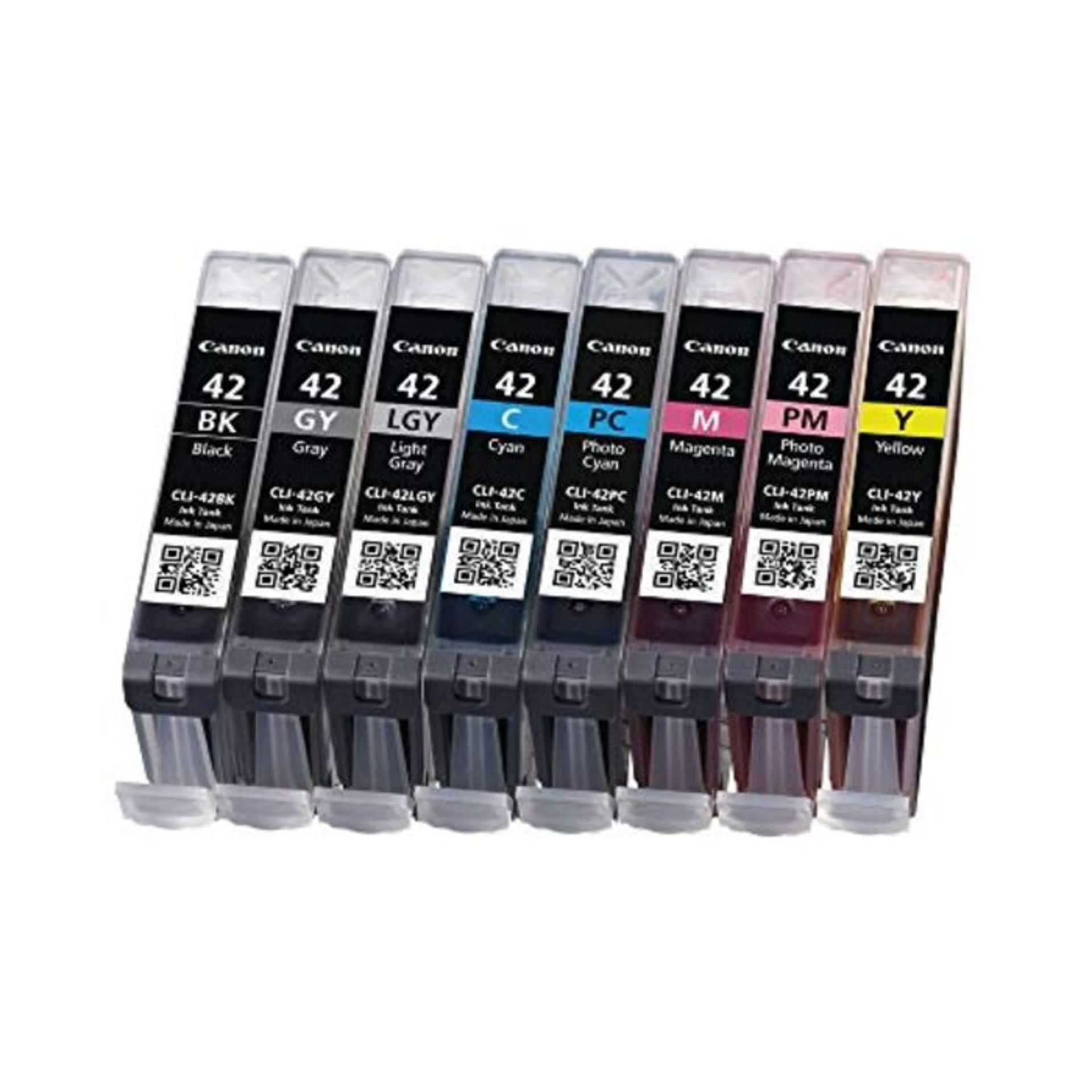 RRP £82.00 Canon Cli42 Multi Pack Ink Cartridge - Black/ Cyan/ Magenta/ Yellow/ Photo Cyan/ Photo