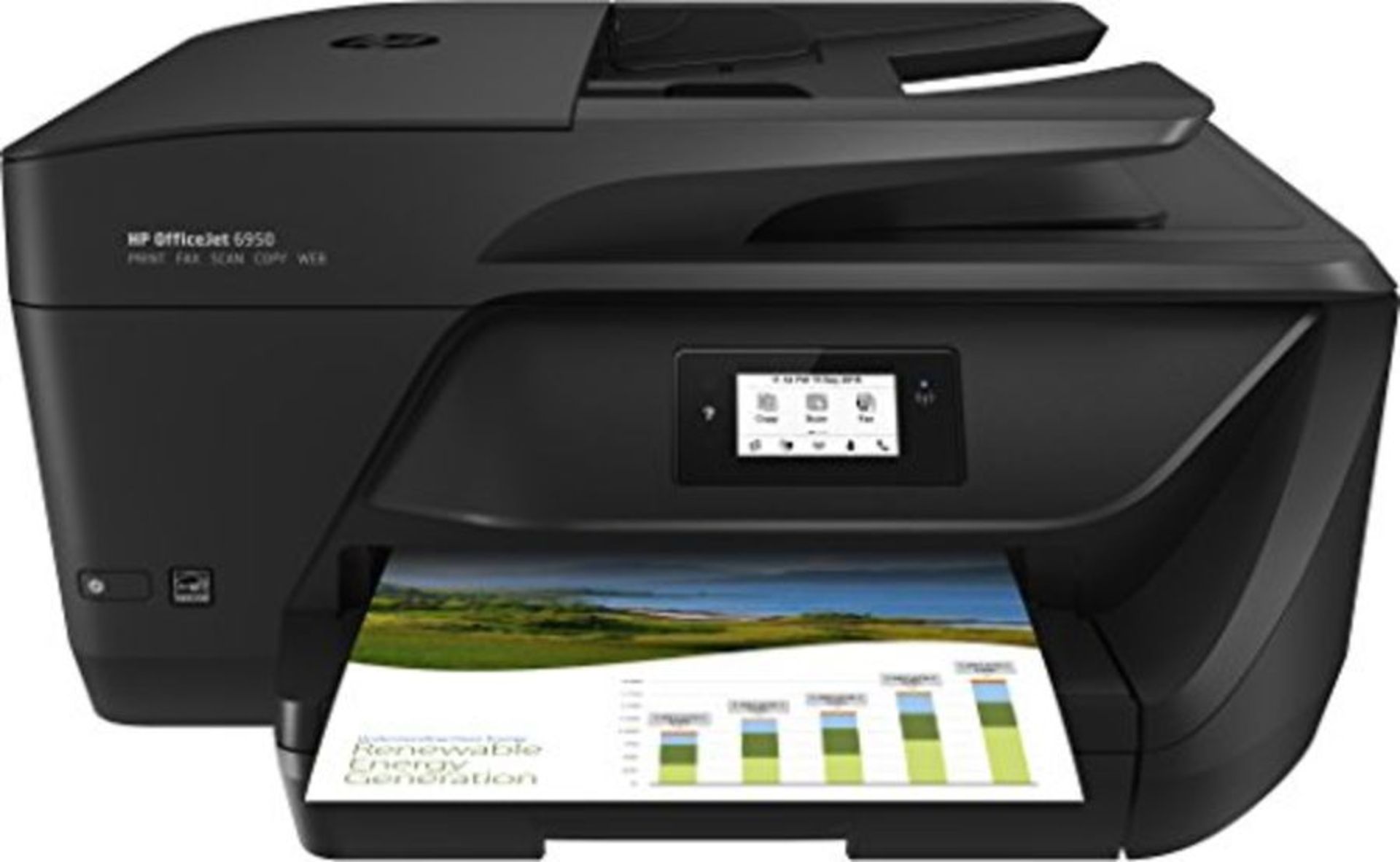 RRP £121.00 HP OfficeJet 6950 All in One Wireless Inkjet Printer with Fax with Free 2 Month Instan