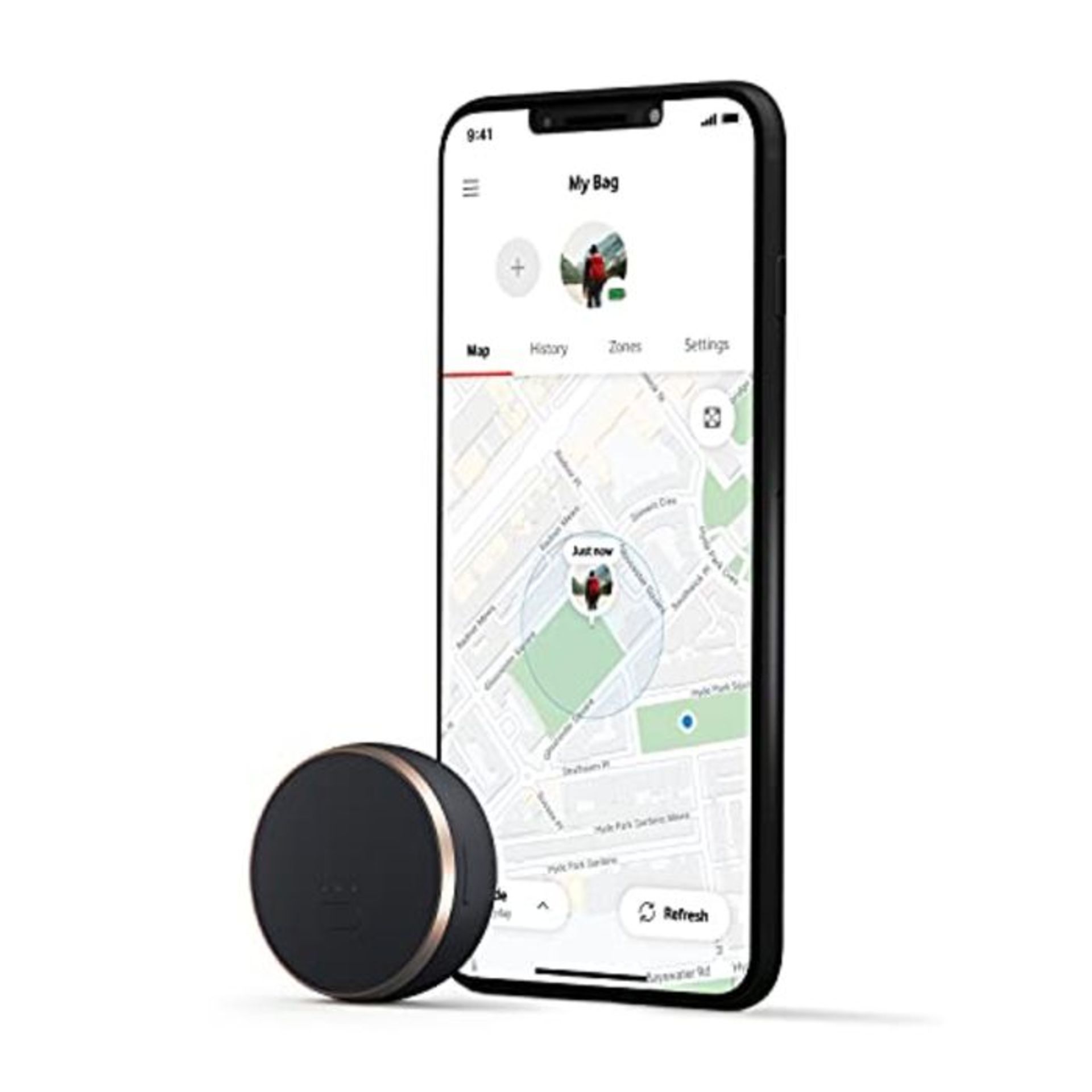 Vodafone Curve, The Smart GPS Tracker, A Lightweight Device for Your Bag, Dog, Car, La