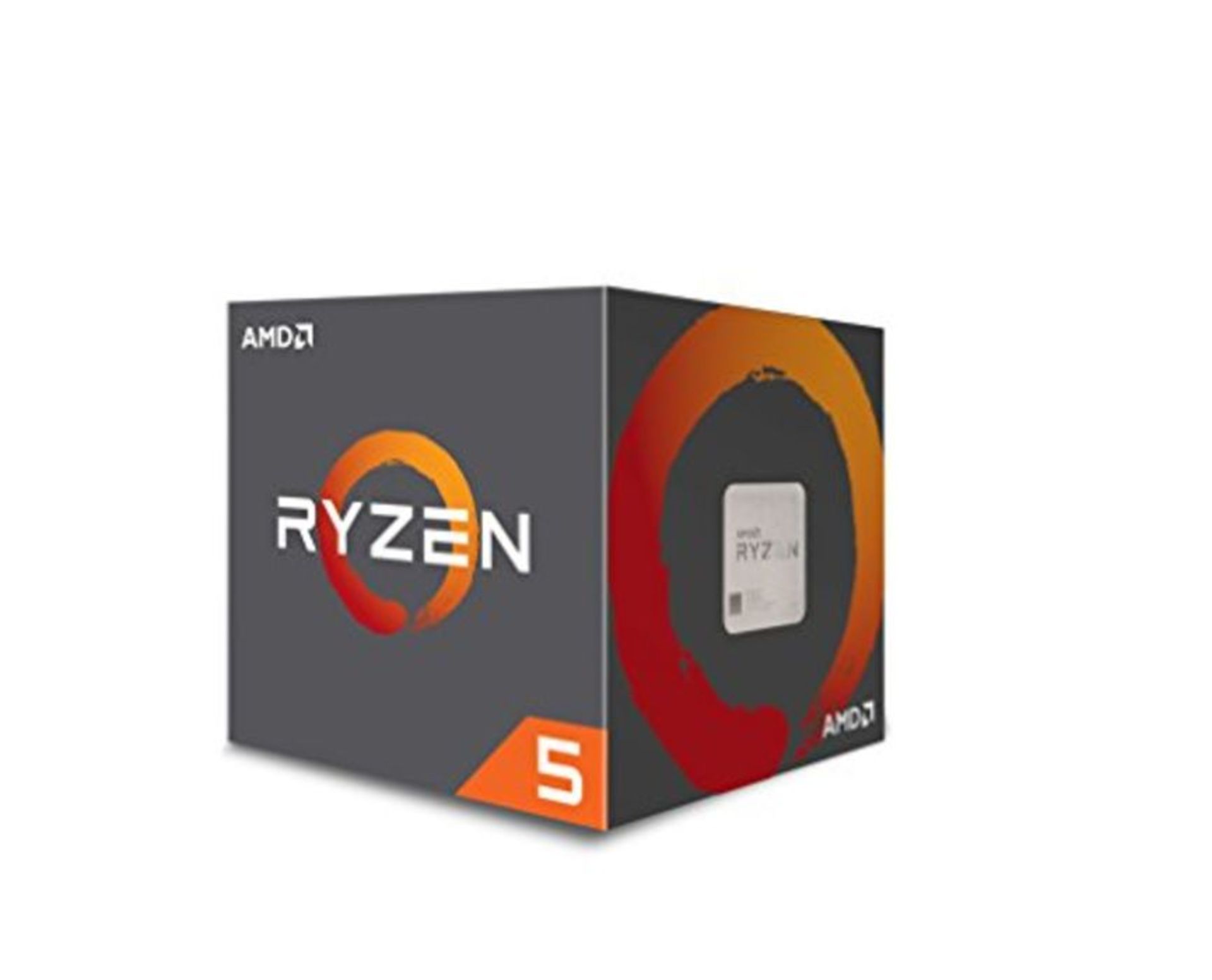 RRP £129.00 AMD YD2600BBAFBOX Ryzen 5 2600 Processor with Wraith Stealth Cooler , Black