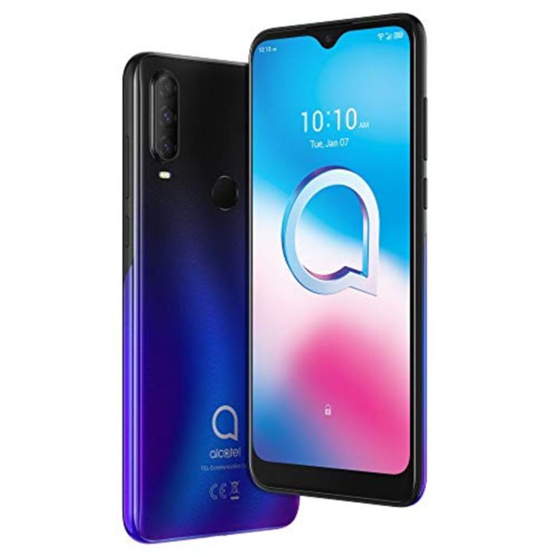 RRP £139.00 Alcatel 3L (2020) Dual - Chameleon Blue, 5029Y-2BALGB12