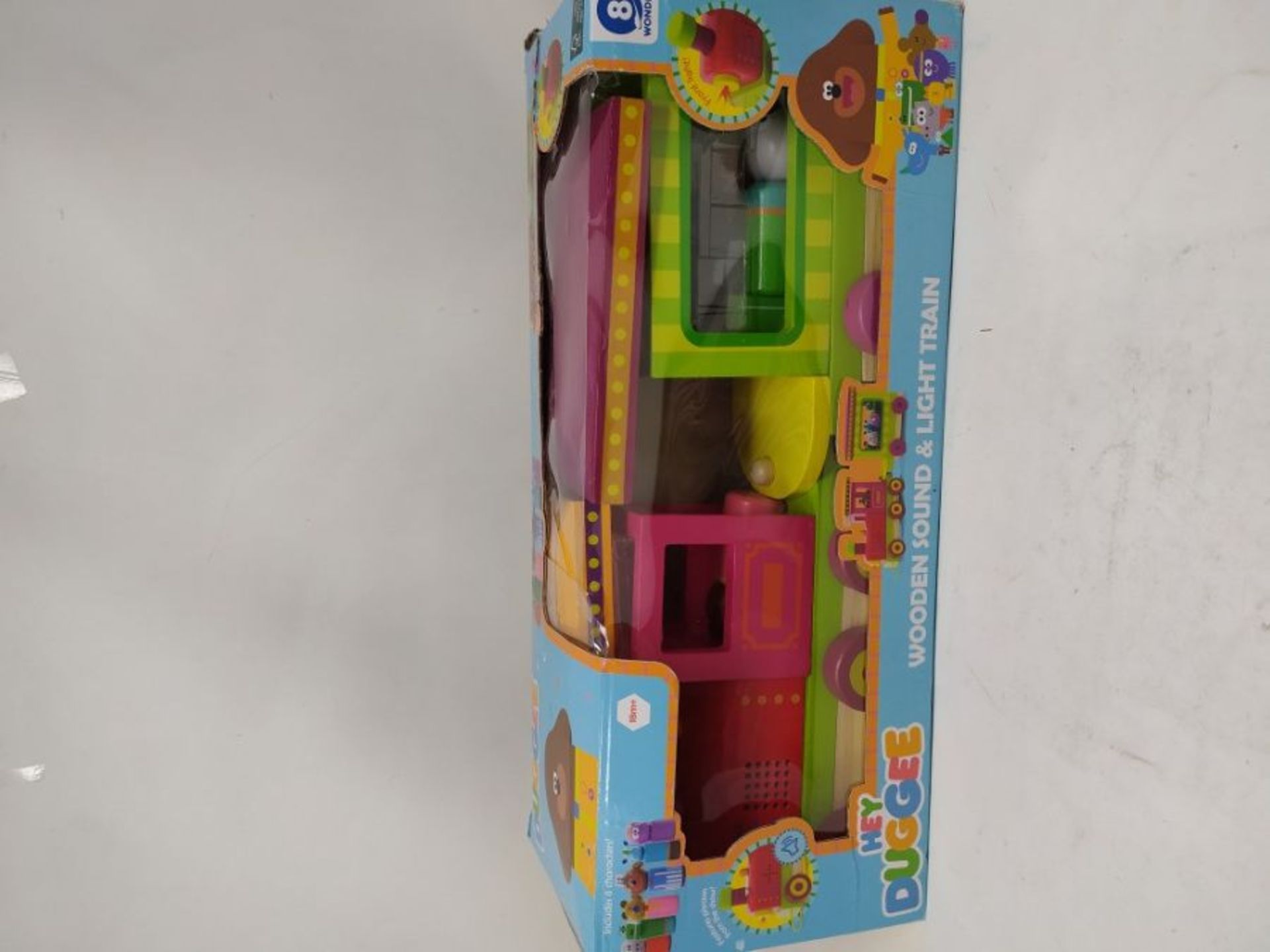 Hey Duggee 9090 Light and Sound Train, Multi Wooden - Image 2 of 2