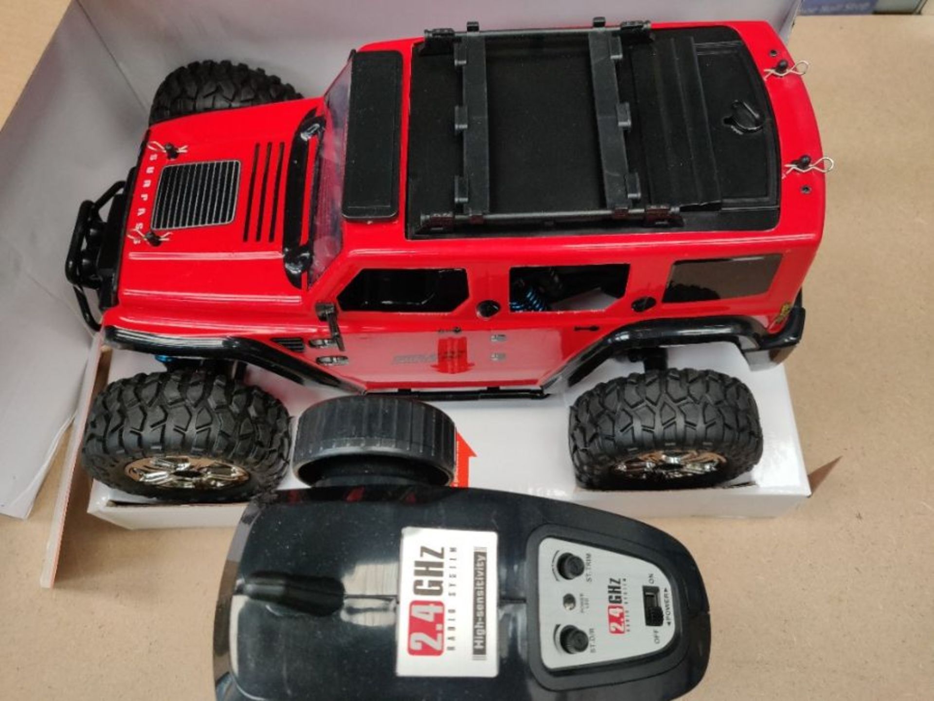 RRP £53.00 MKZDGM Remote Control High Speed RC Cars 4WD Rock Racer Off-Road 4x4 Electricÿ2.4Ghz - Image 2 of 2