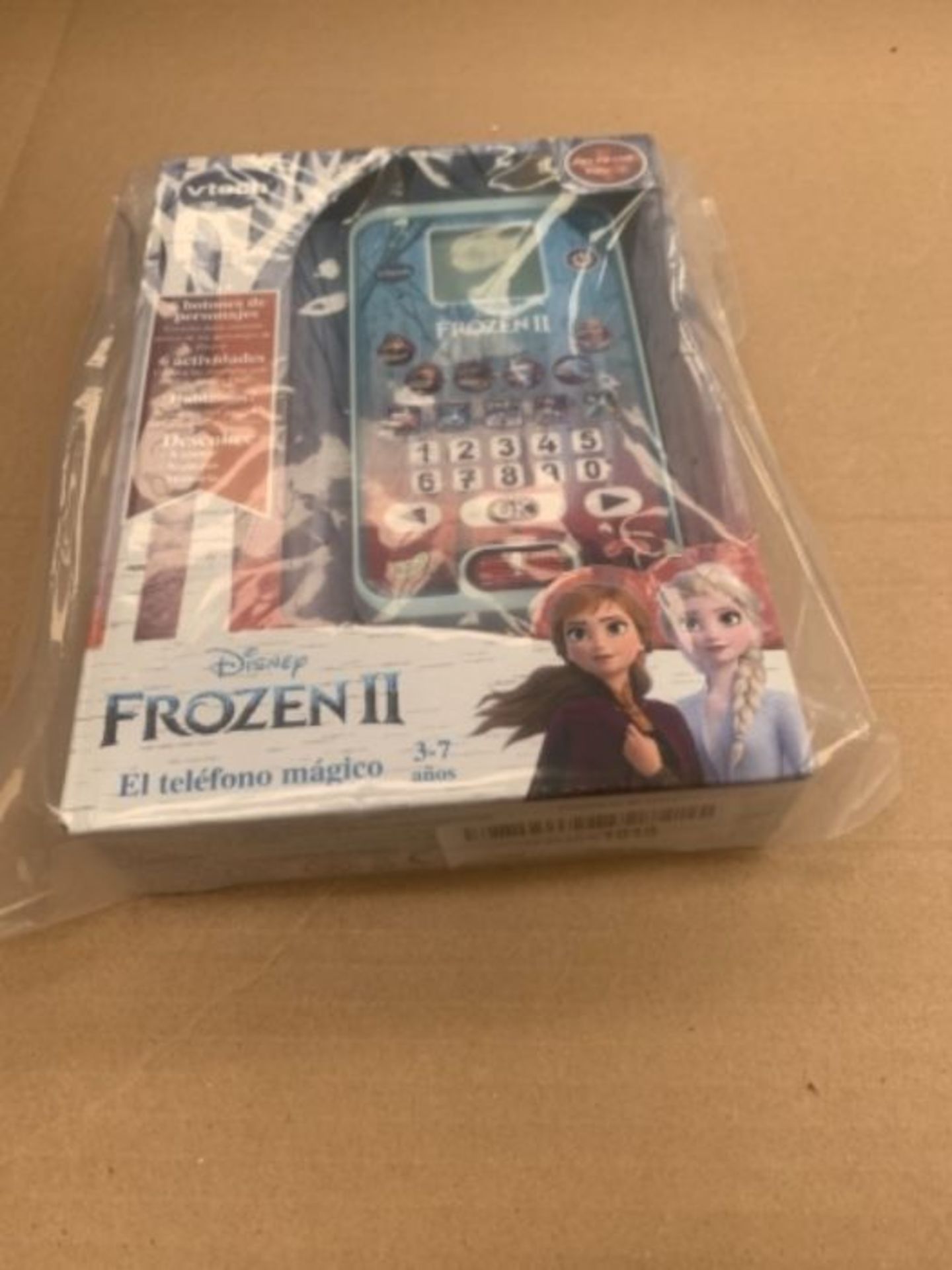 VTech- Frozen II Interactive Toy Phone, Multicoloured (3480-526122) - Image 2 of 2