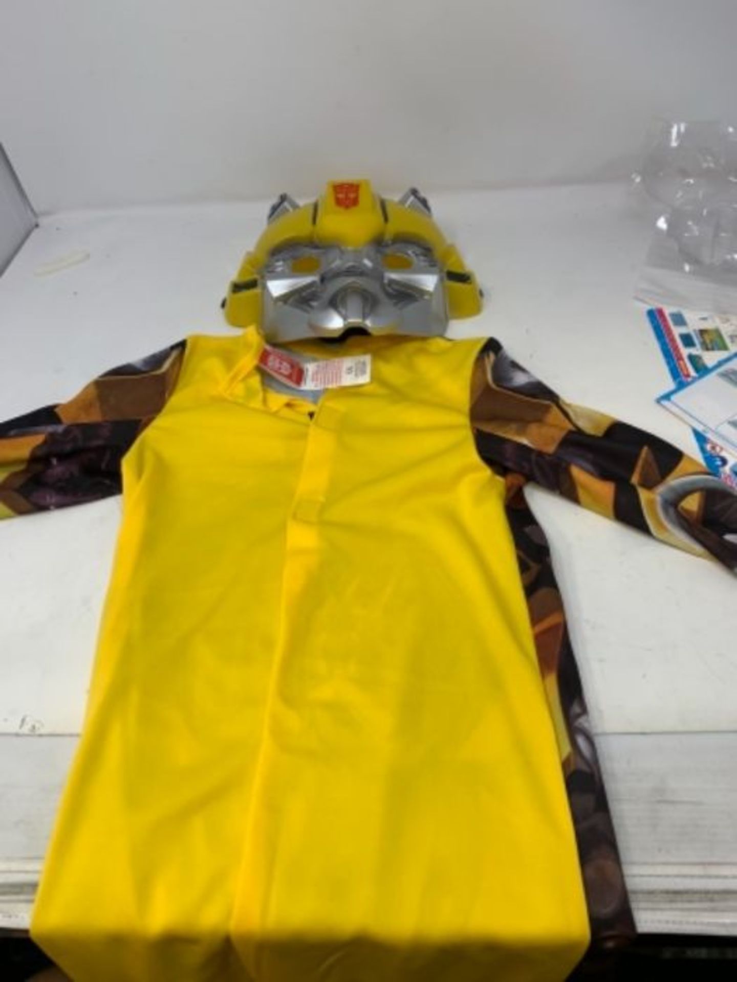 Rubie's Official Transformers The Last Knight Bumblebee Childs Costume, Small 3-4 Year - Image 2 of 2