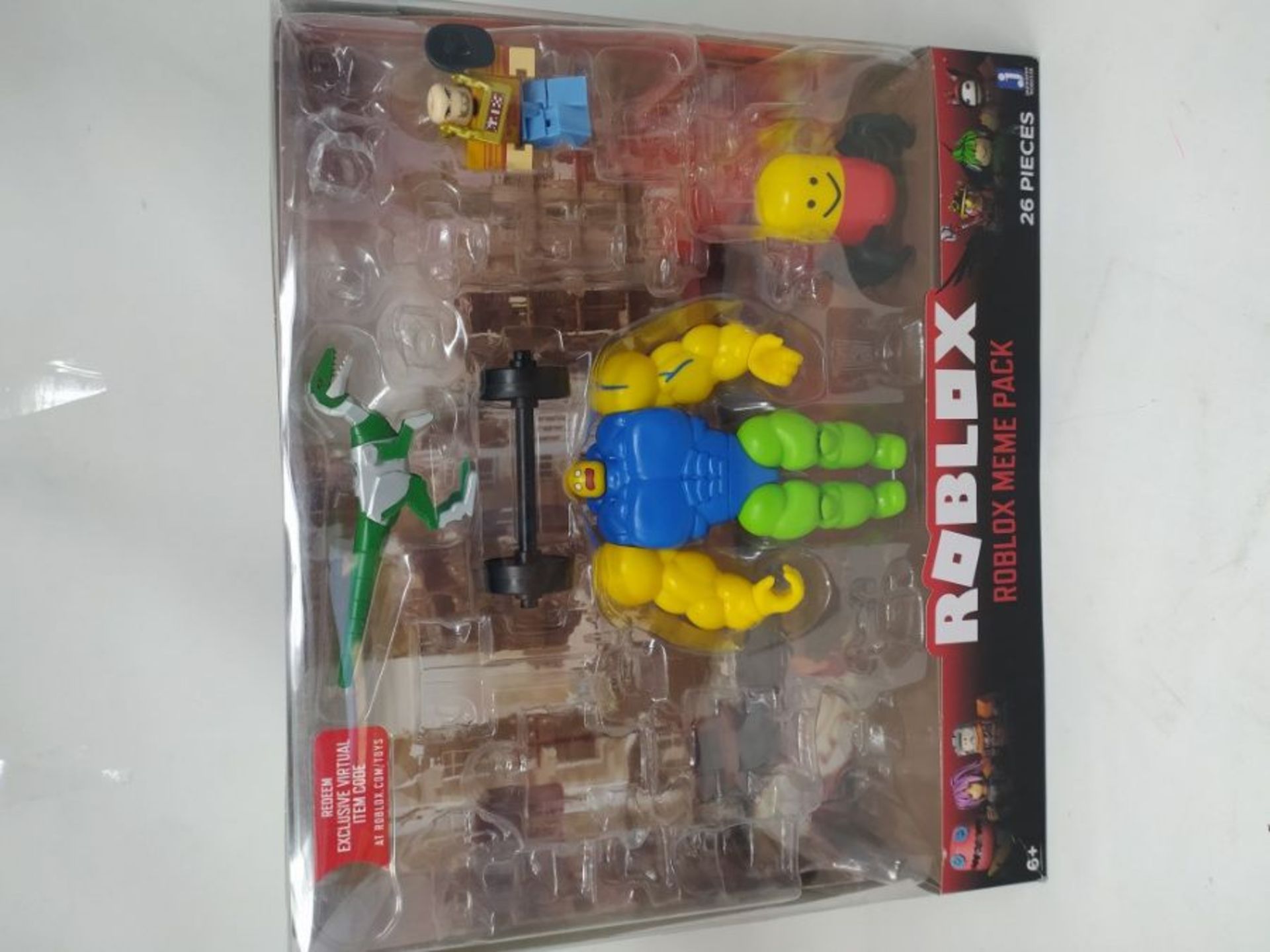 Roblox ROB0338 Action Collection-Meme Pack Playset [Includes Exclusive Virtual Item] - Image 2 of 2