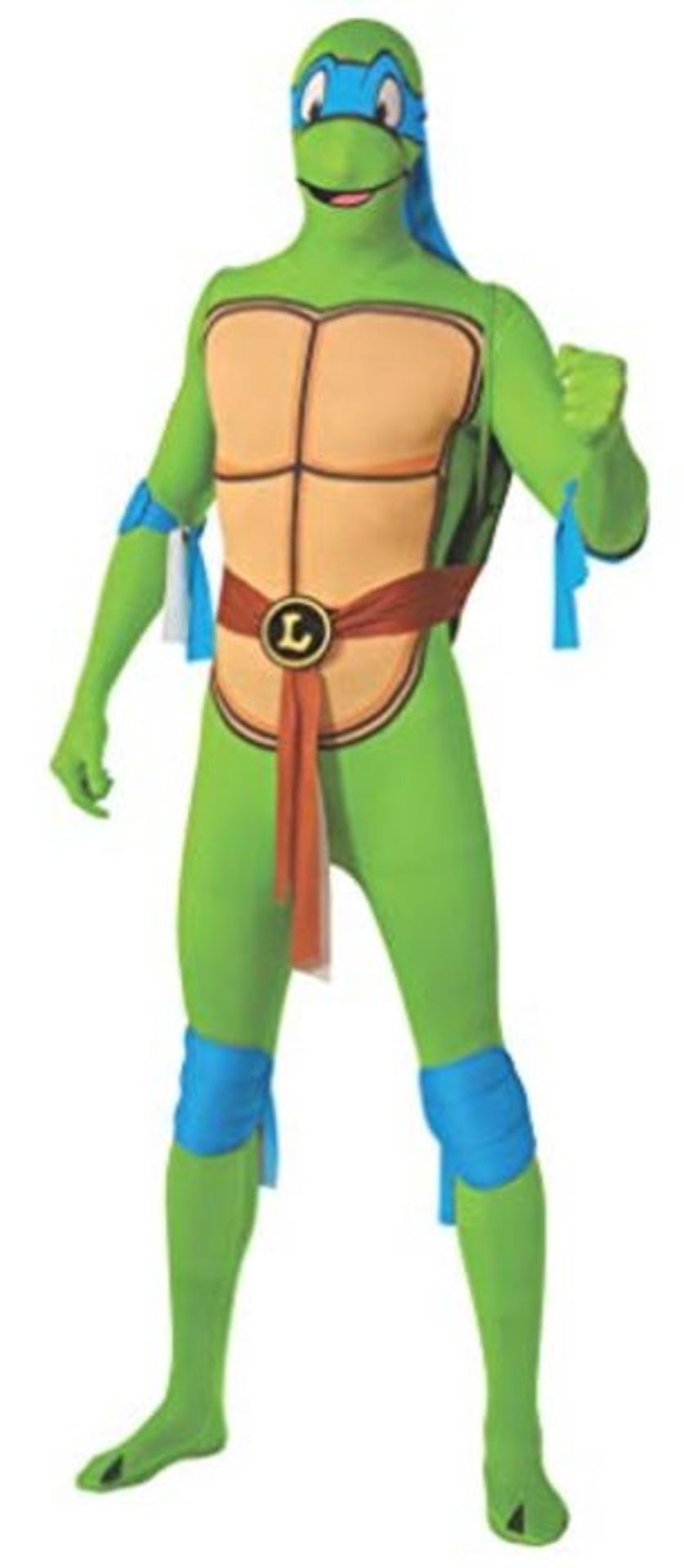 Rubie's Official Adult's Leonardo 2nd Skin Costume Teenage Ninja Turtles Costume - Lar