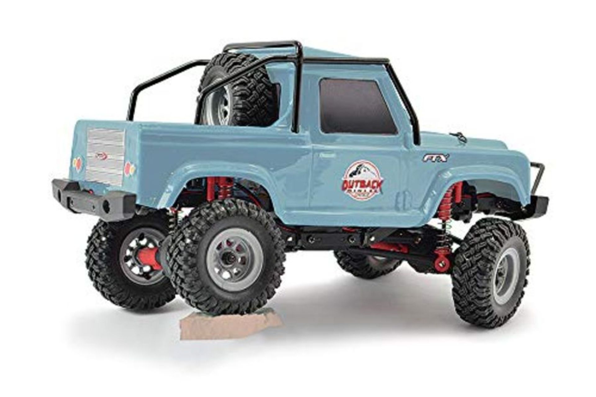 RRP £70.00 FTX FTX5507LB Outback Mini 2.0 Ranger 1:24 RC Crawler, Light Blue