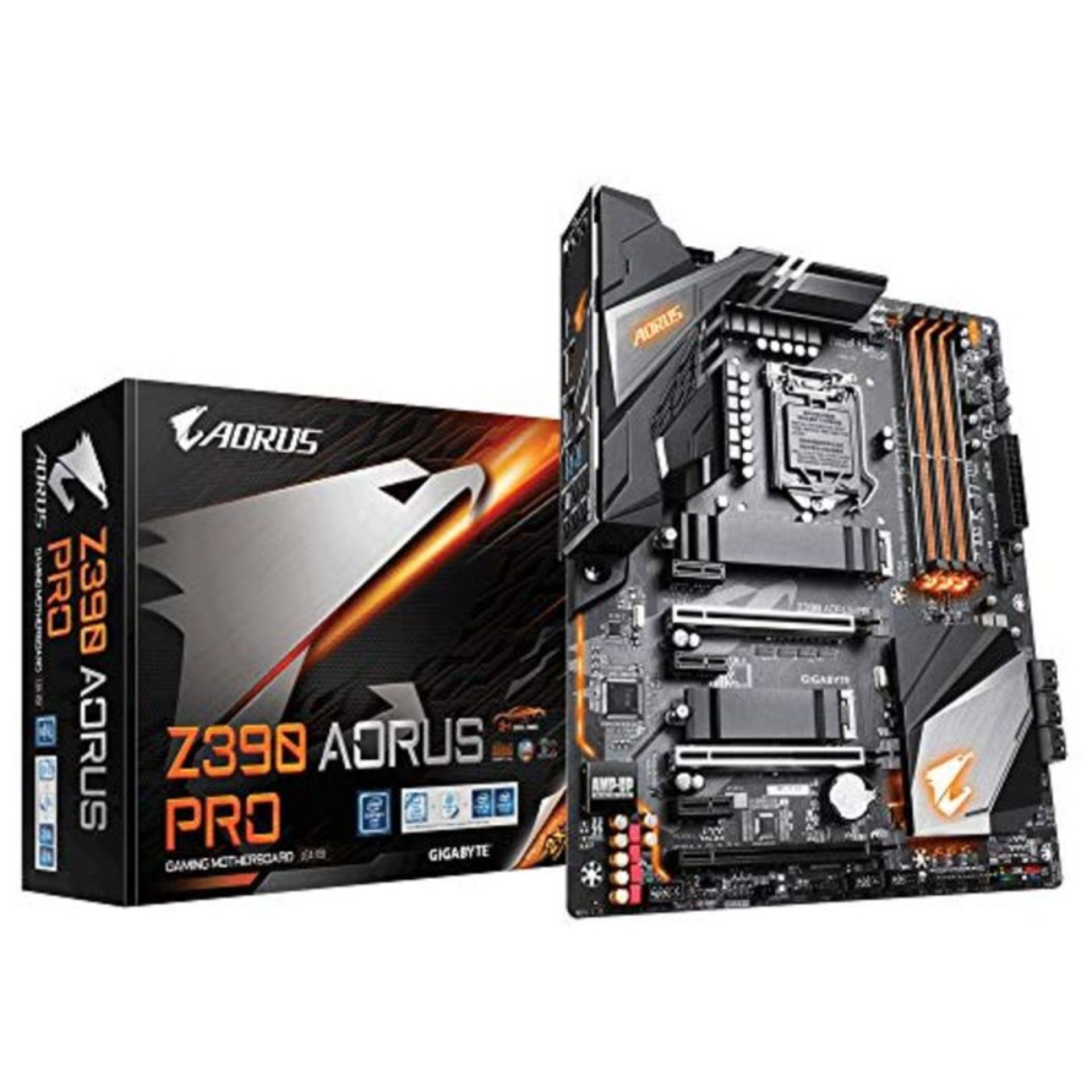 RRP £119.00 Aorus Z390 AORUS PRO (Socket 1151/Z390 Express/DDR4/S-ATA 600/ATX), Black