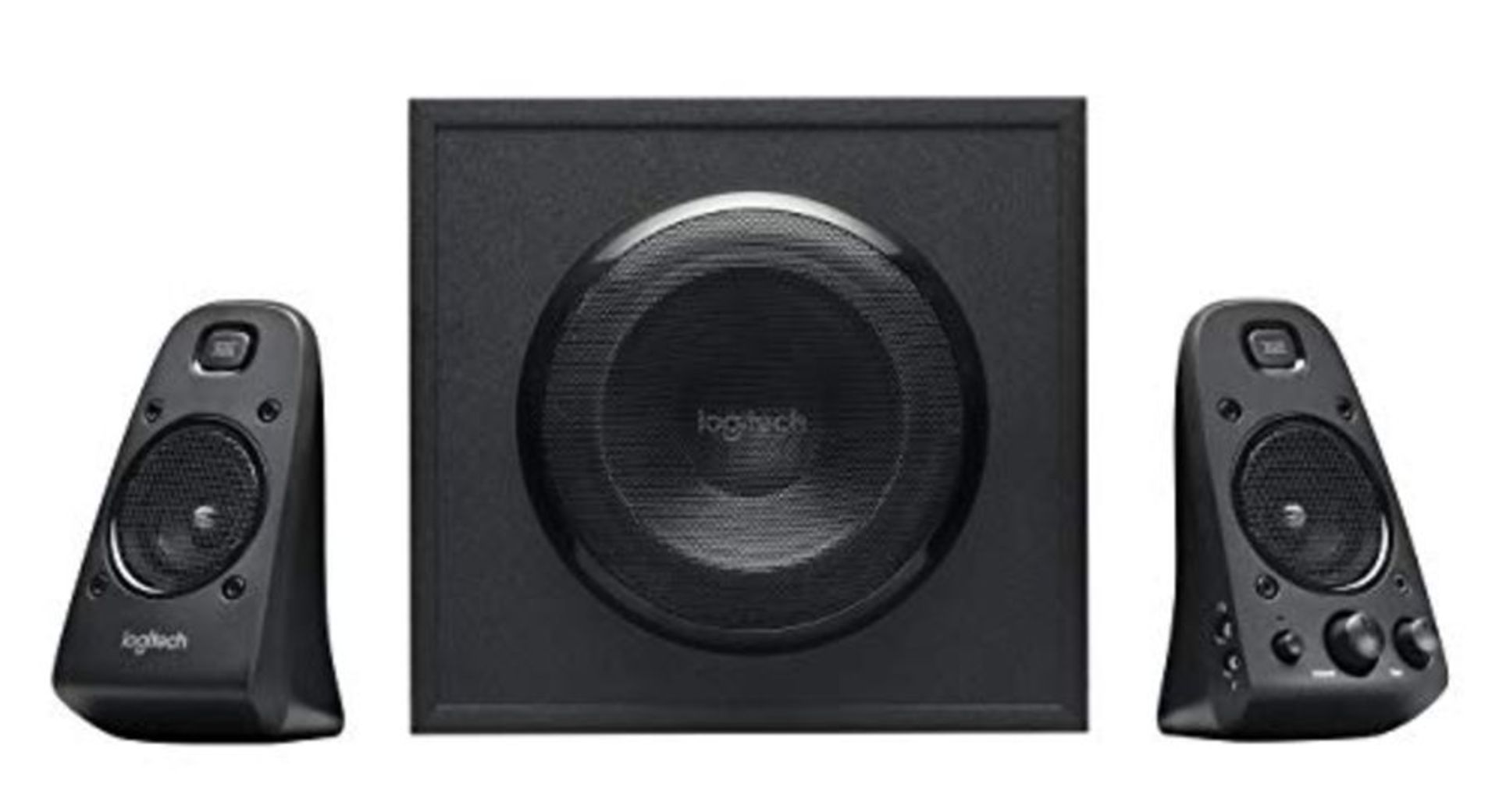 RRP £129.00 Logitech Z623 THX 2.1 Speaker System with Subwoofer, THX Certified Audio, 400 Watts Pe