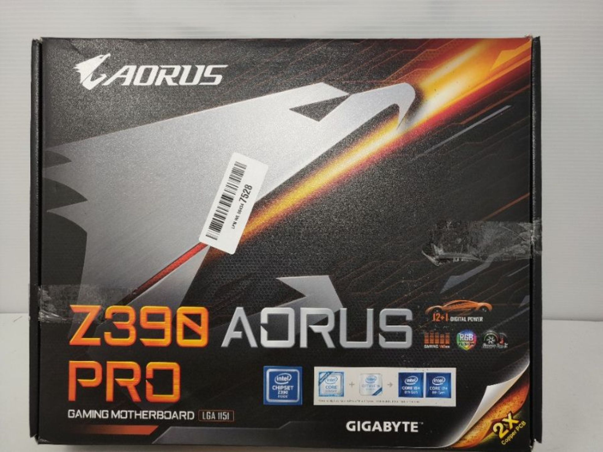 RRP £119.00 Aorus Z390 AORUS PRO (Socket 1151/Z390 Express/DDR4/S-ATA 600/ATX), Black - Image 2 of 3