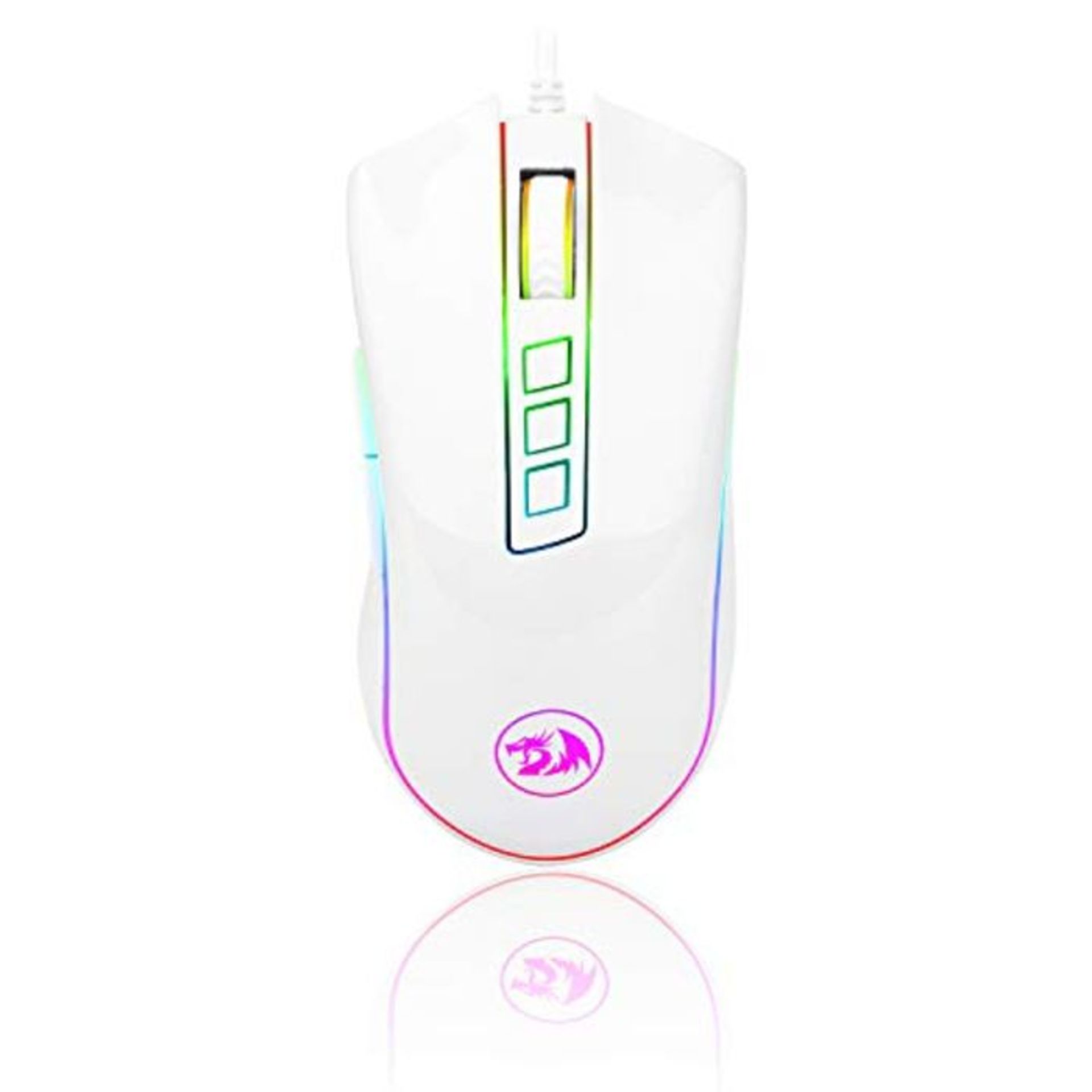 Redragon M711 Cobra Gaming Mouse with 16.8 Million RGB Color Backlit, 10,000 DPI Adjus