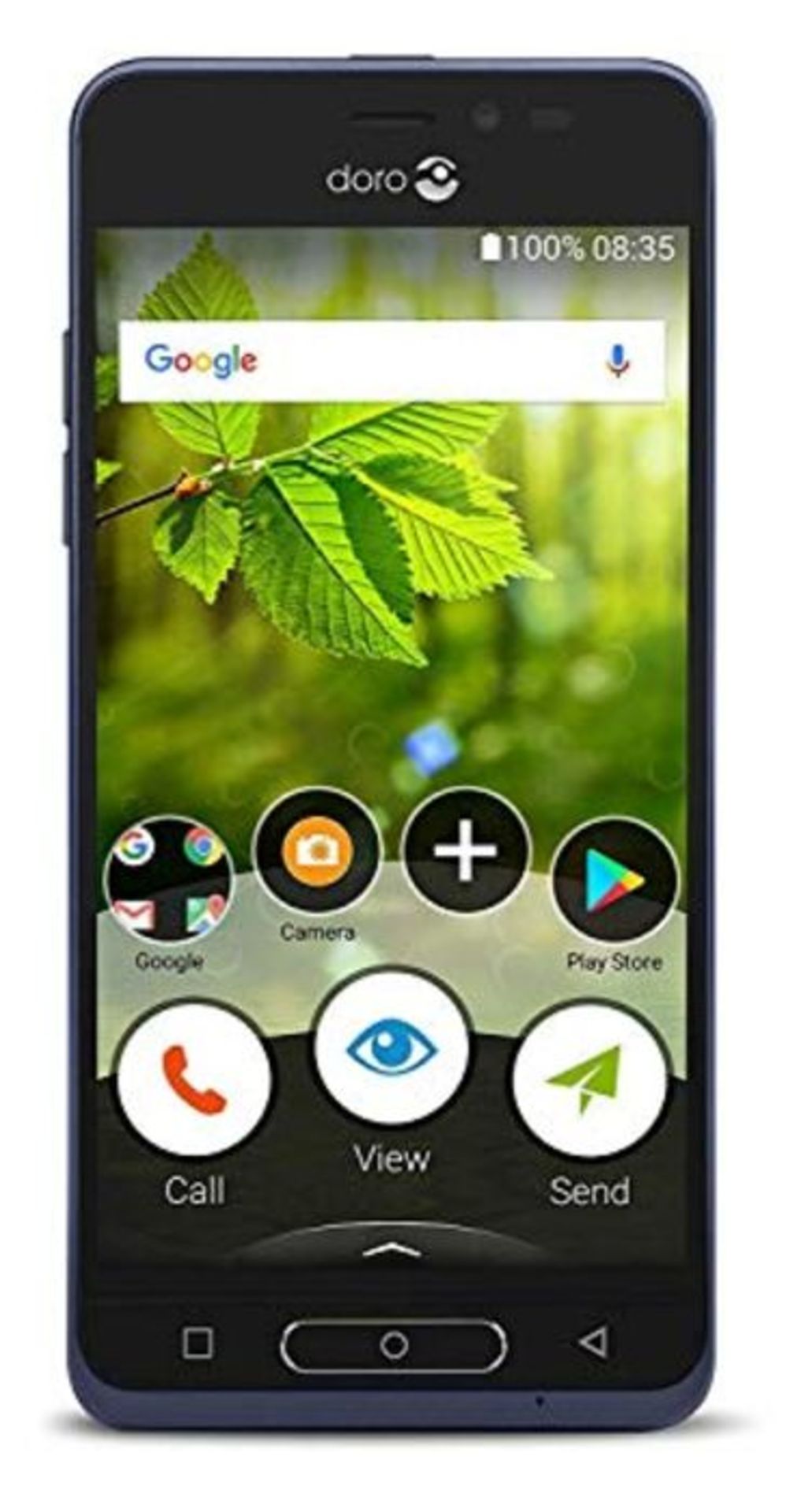 RRP £135.00 Doro 8035 Unlocked 5 MP Camera Smartphone for Seniors with 5" Display, GPS Localisatio
