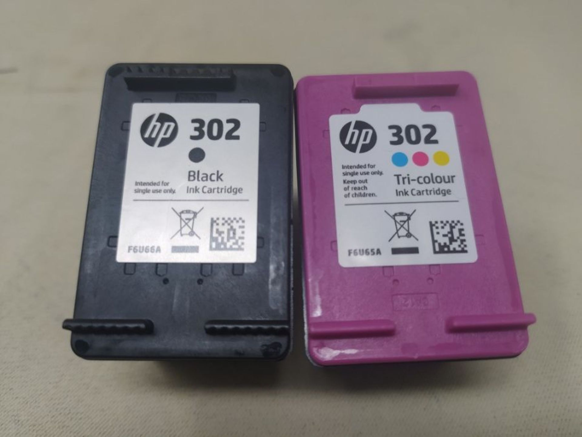 HP X4D37AE 302 Original Ink Cartridges, Black and Tri-colour, Multipack - Image 2 of 2