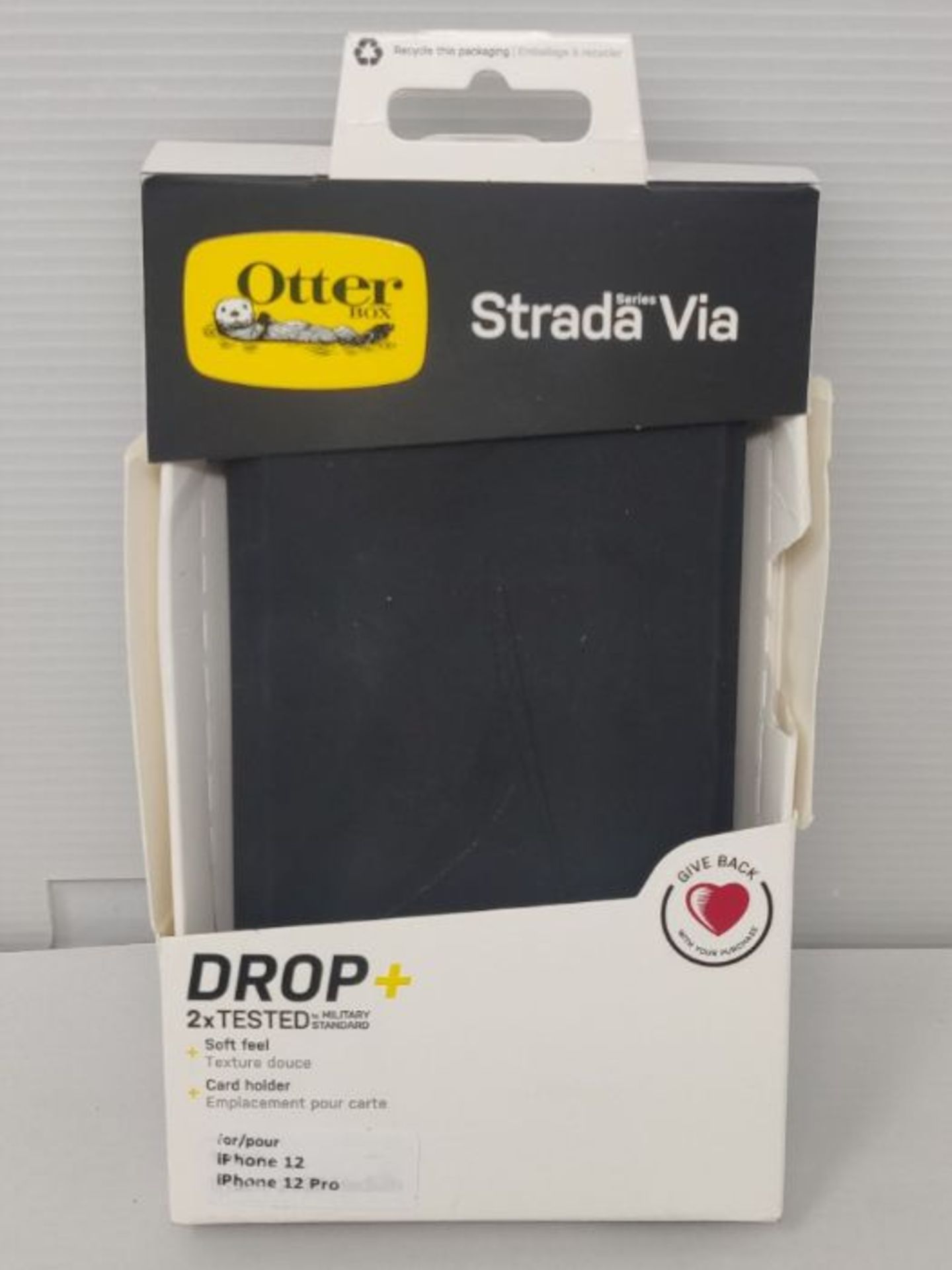 OtterBox Strada Via Series Case for Apple iPhone 12/12 Pro, Sleek, Soft Touch Protecti - Image 2 of 3