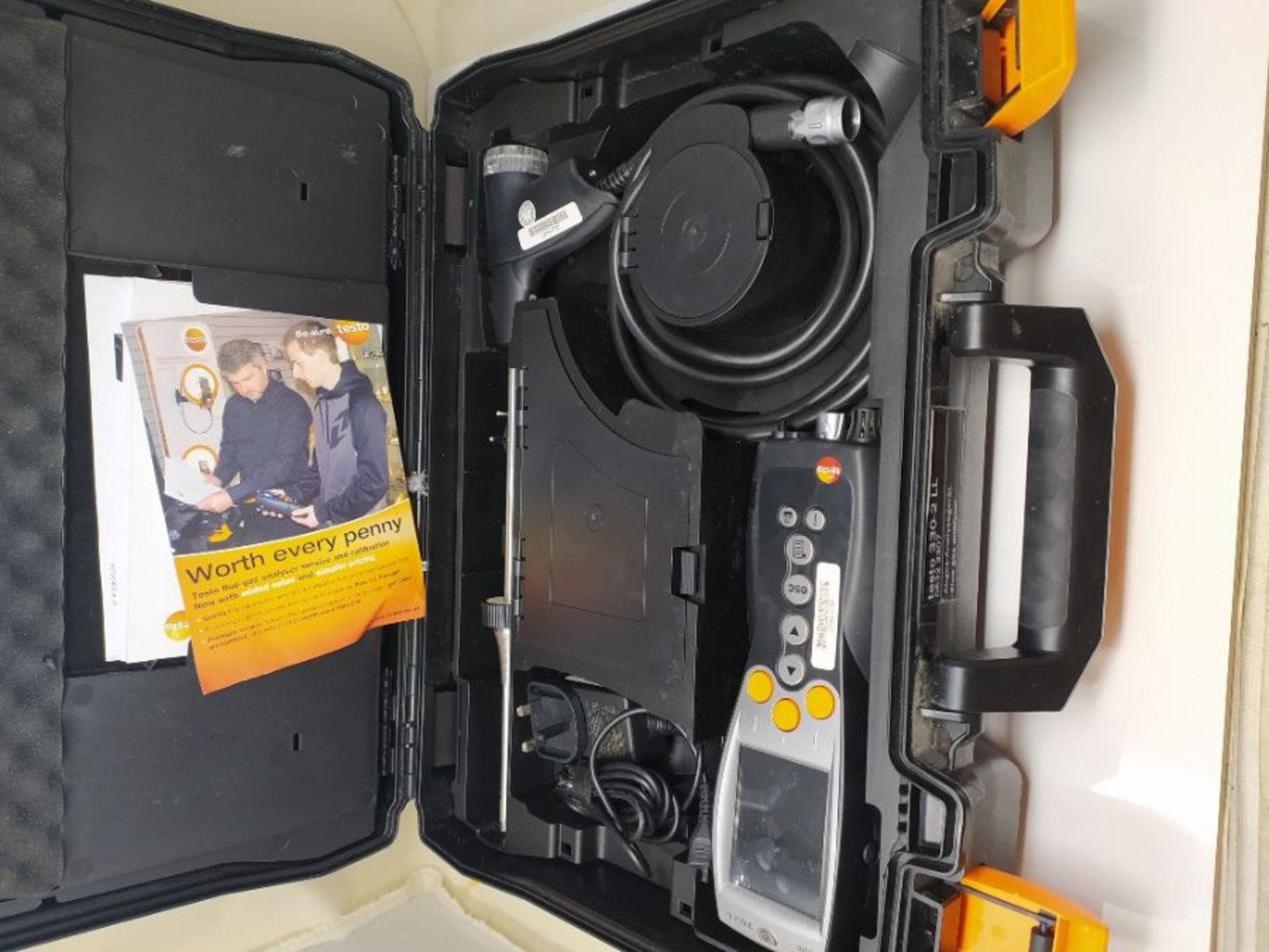 RRP £1766.00 testo 330-2 LL - Flue Gas Analyser (Pro set with Bluetooth) - Image 3 of 3
