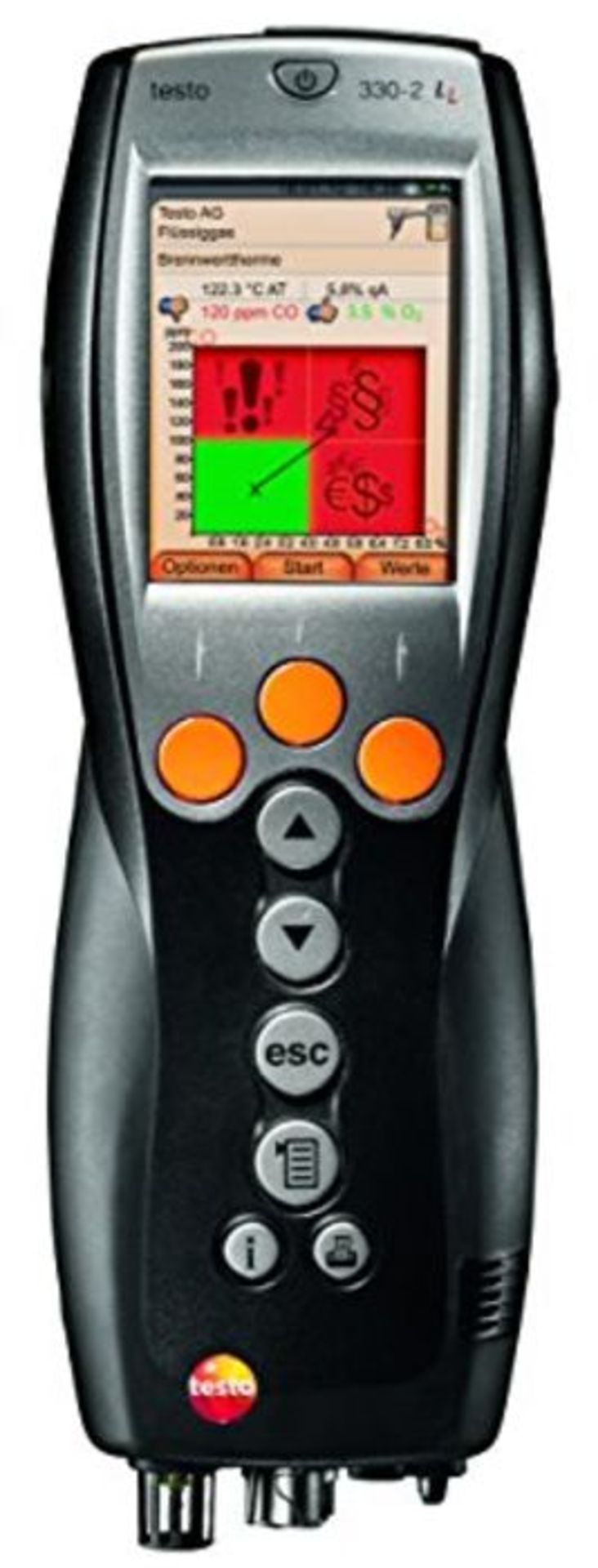 RRP £1766.00 testo 330-2 LL - Flue Gas Analyser (Pro set with Bluetooth)