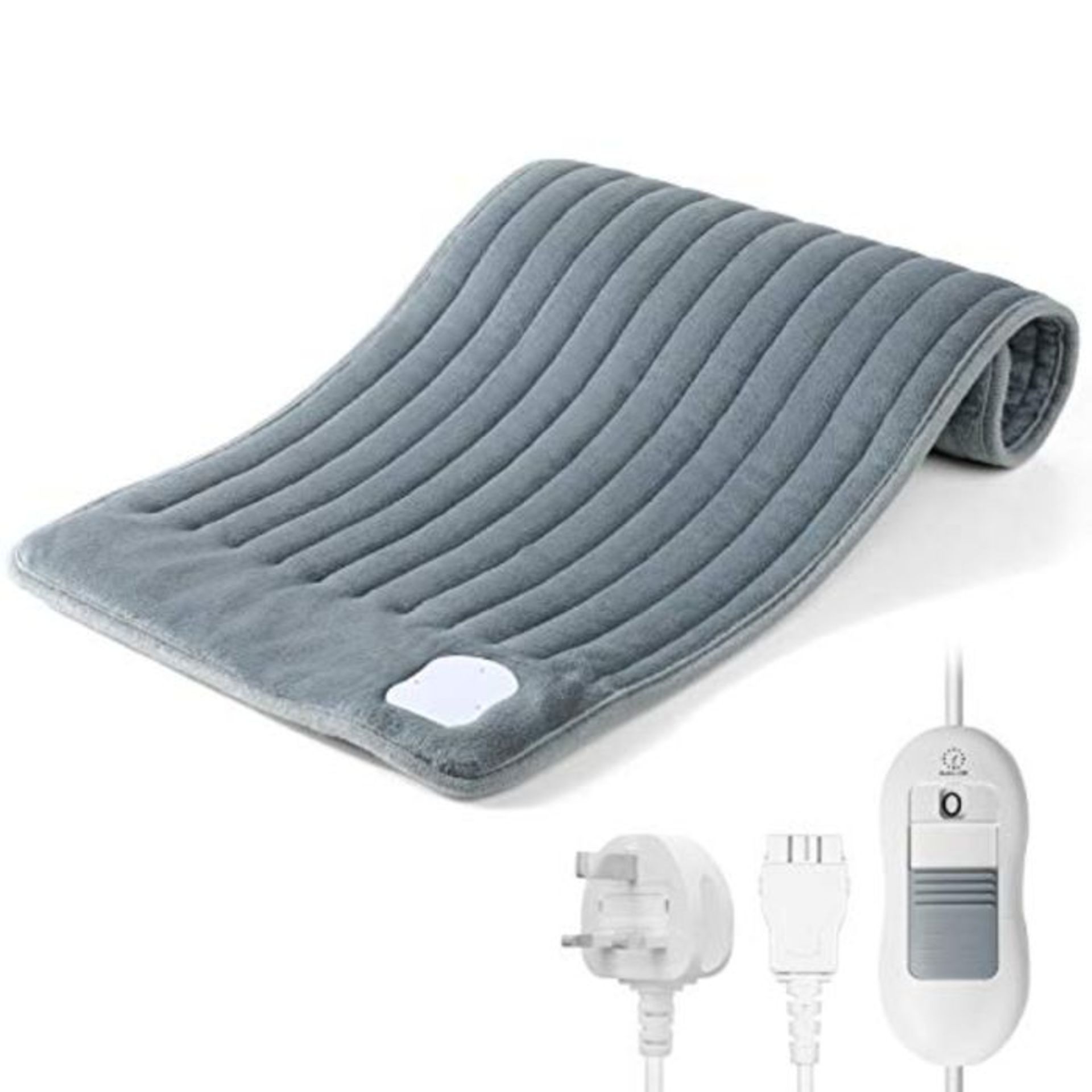 12" x 24" Heating Pad, HP121A 100W Fast Heating 3 Heating Setting Dry & Moist Heat Opt