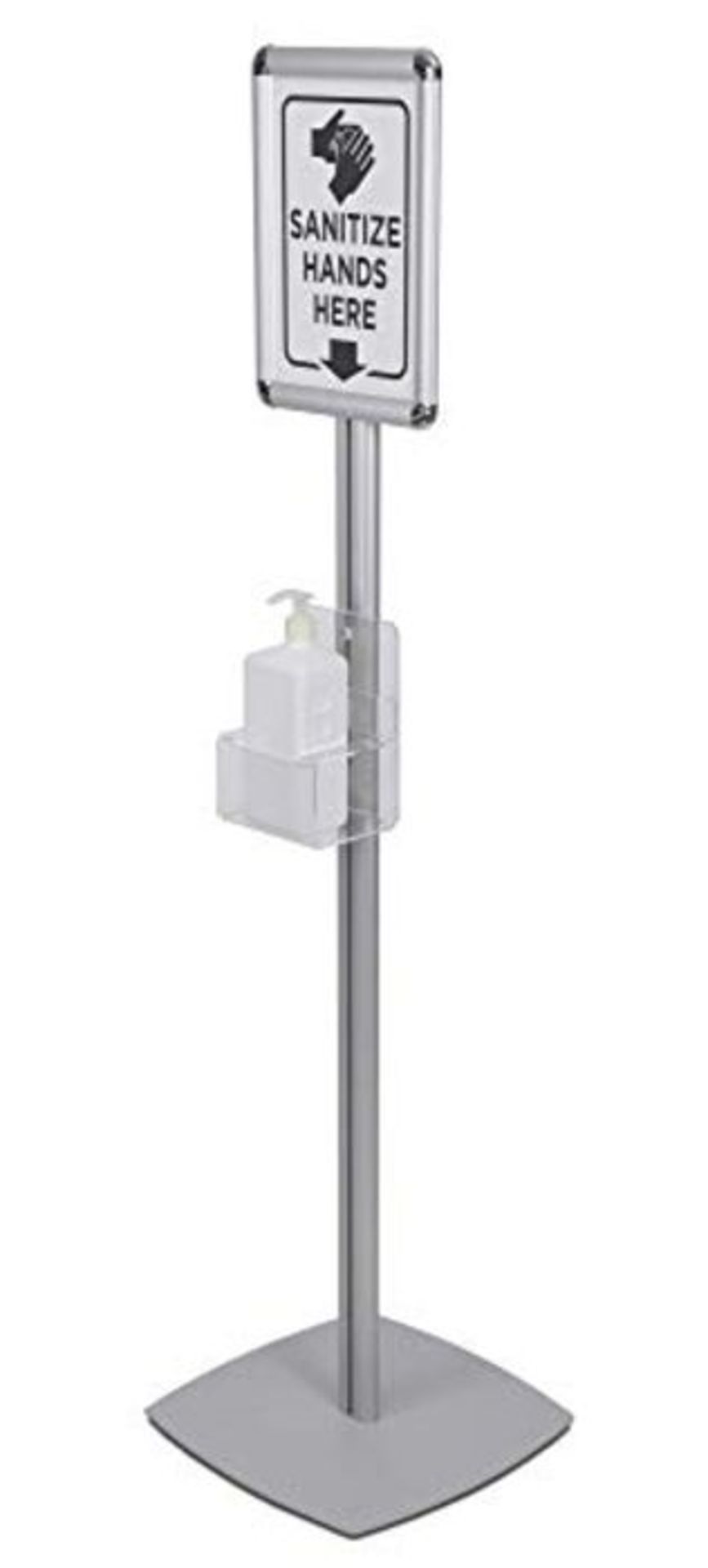 RRP £96.00 OPUS 2 Free Standing Hand Sanitiser Stand with A4 Display  Free Standing Sanitising