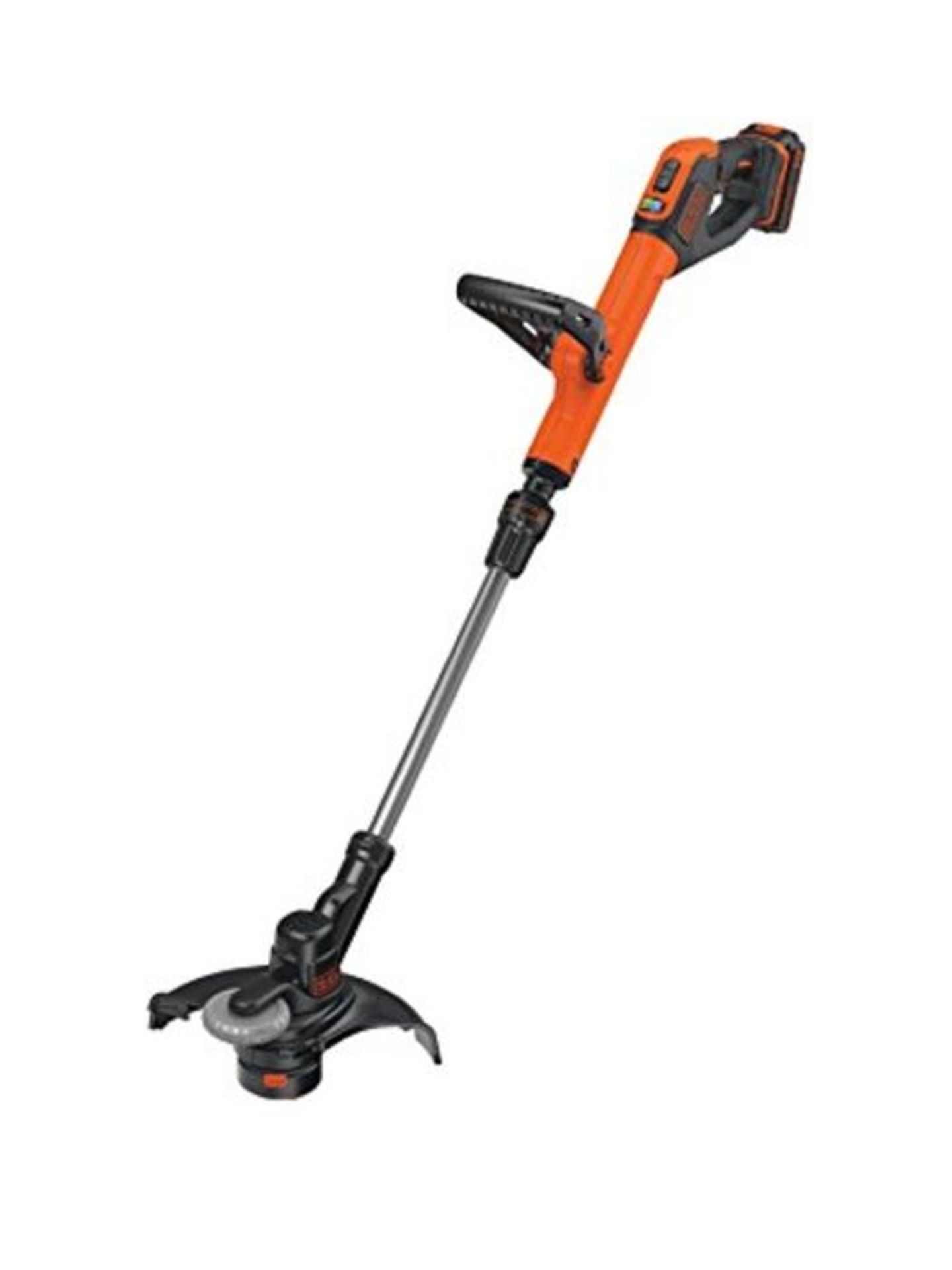 RRP £86.00 BLACK+DECKER STC1820PC-GB Cordless 28 cm String Grass Trimmer 2.0Ah Lithium Ion Batter